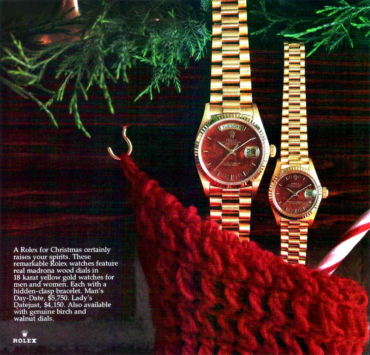 18k Rolex Datejust 16018 "Birch wood" vuodelta 1979 - Image 12