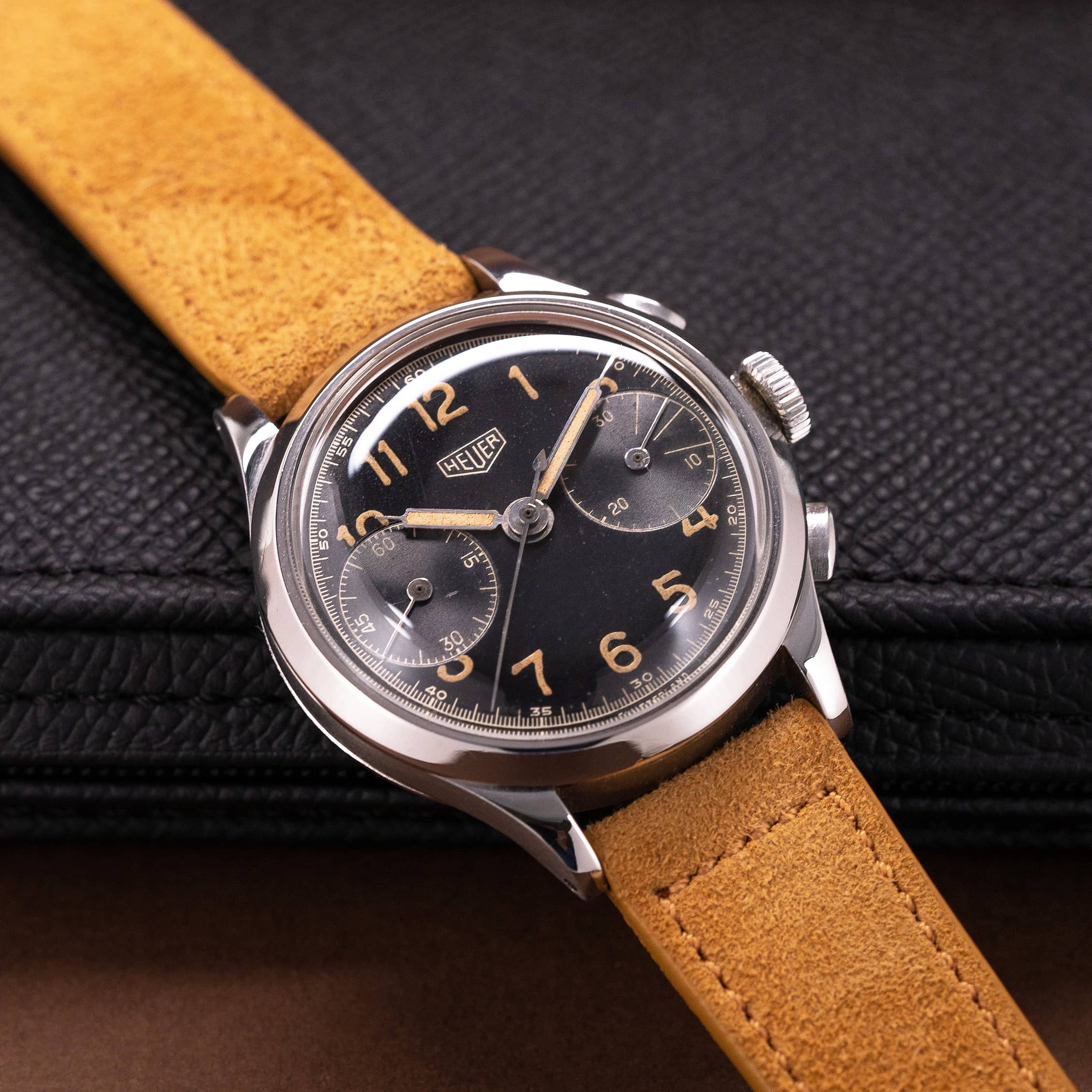 HEUER 347 NR kronografi vuodelta 1943