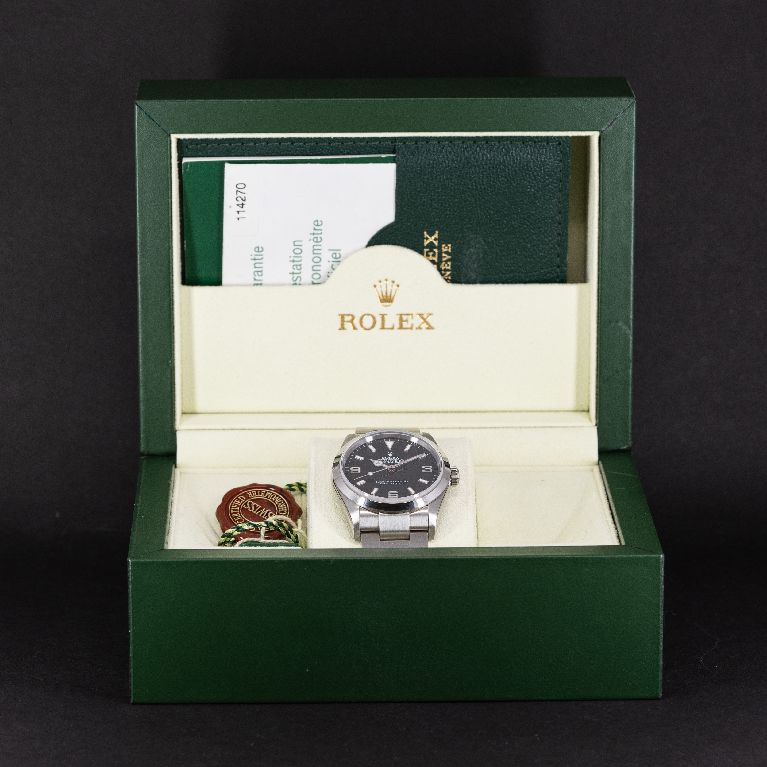 Rolex Explorer 36 vuodelta 2006 FULL-SET - Image 8