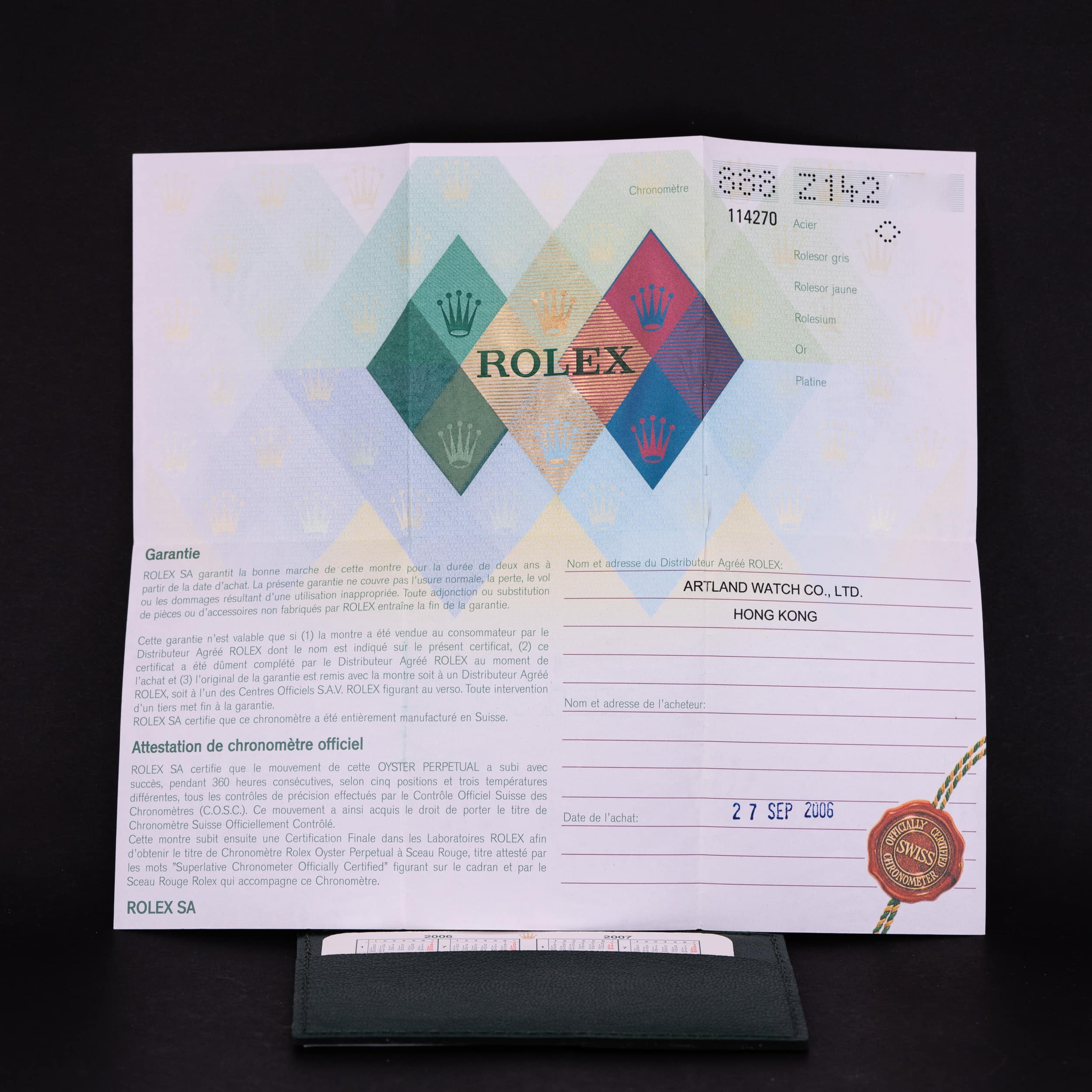 Rolex Explorer 36 vuodelta 2006 FULL-SET - Image 10