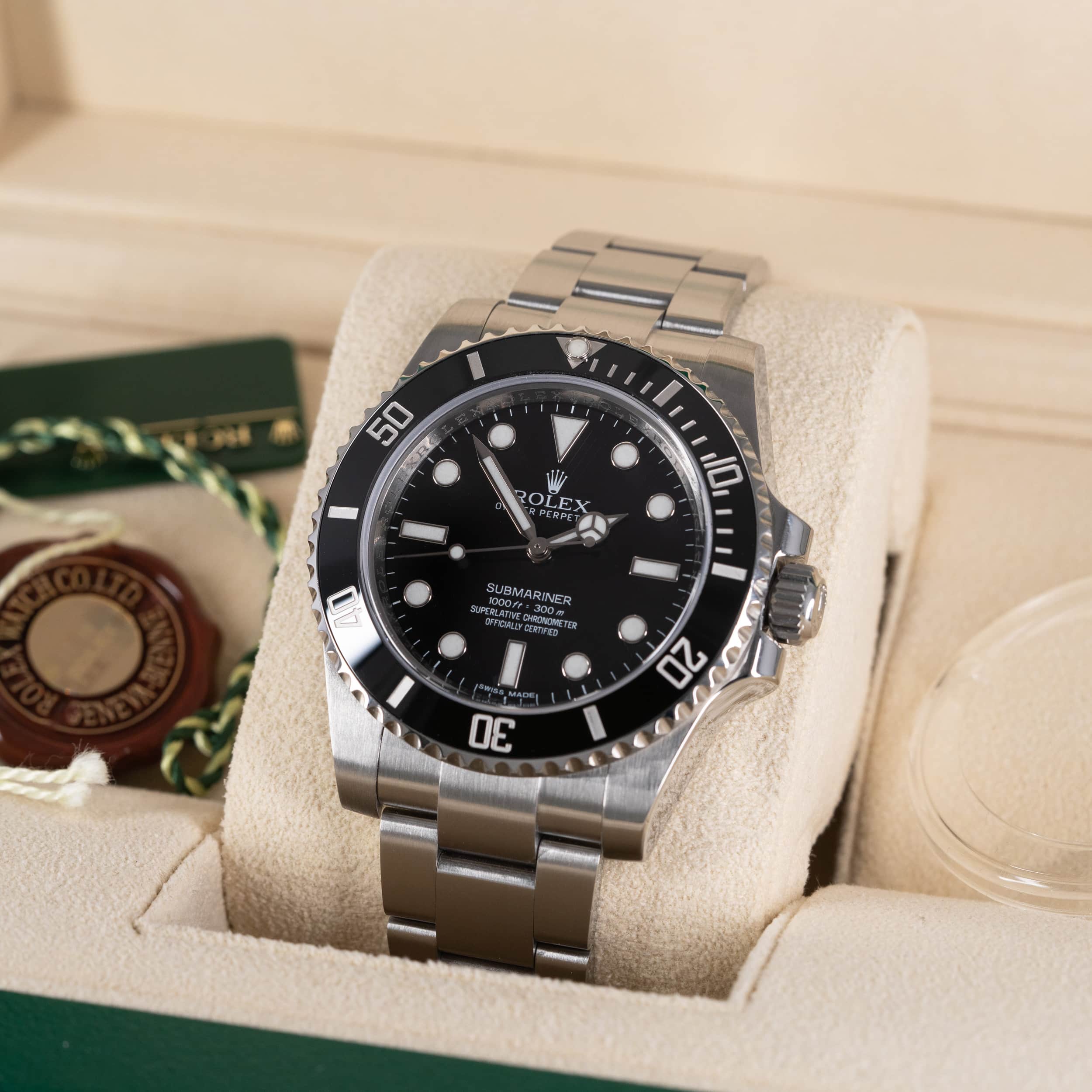 Rolex Submariner 114060LN vuodelta 2013 FULL-SET - Image 3