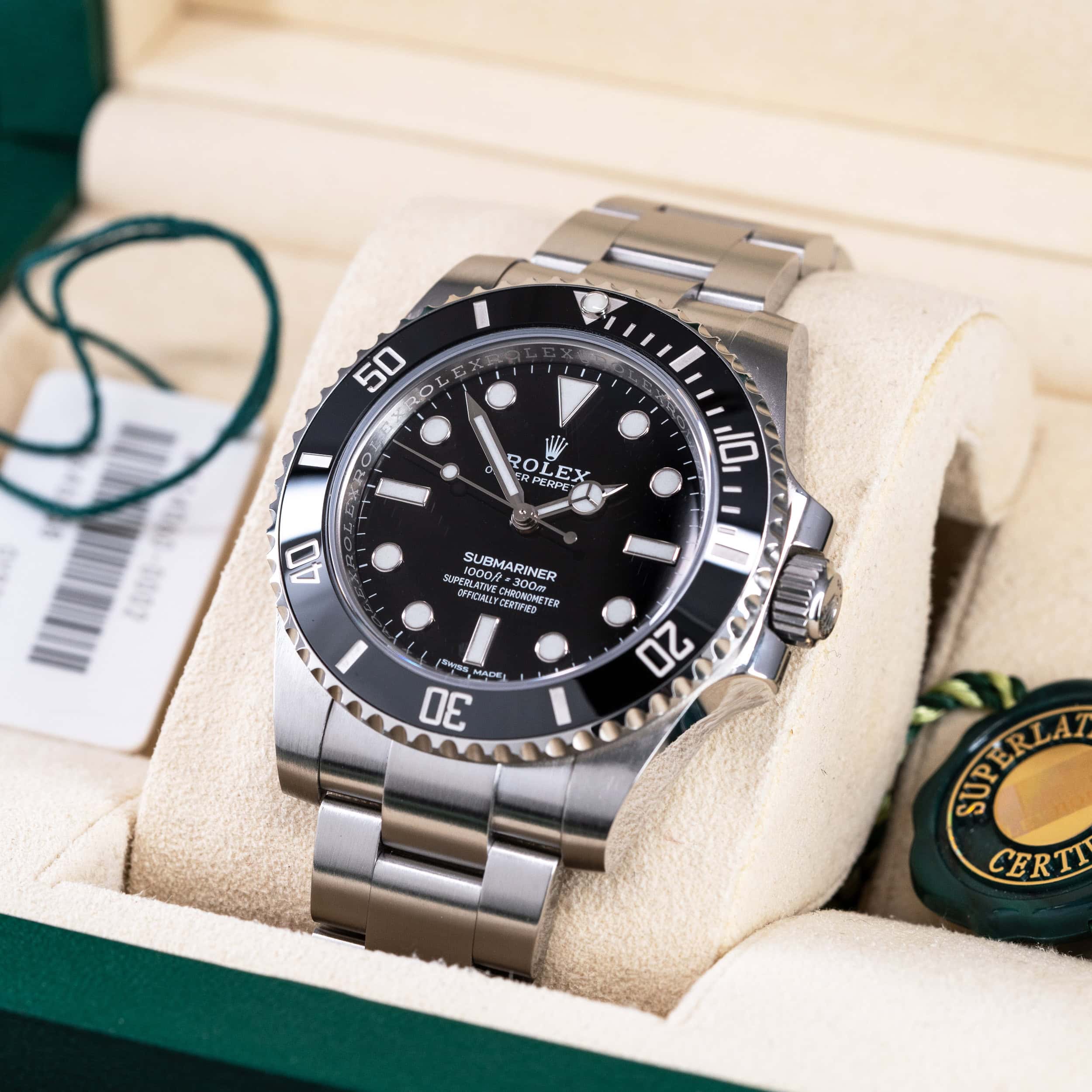 Rolex Submariner 114060LN vuodelta 2018 FULL-SET - Image 7