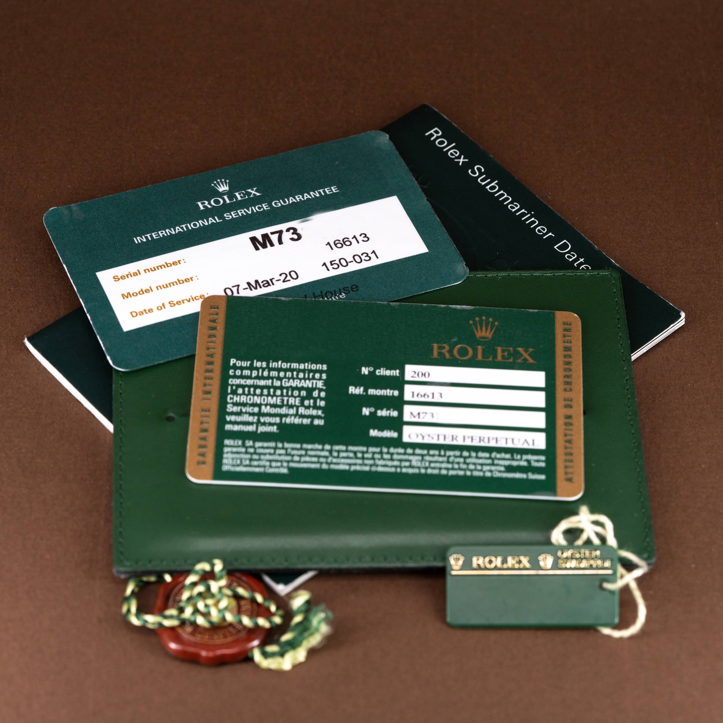 Rolex Submariner 16613T RRR vuodelta 2008 FULL-SET - Image 11