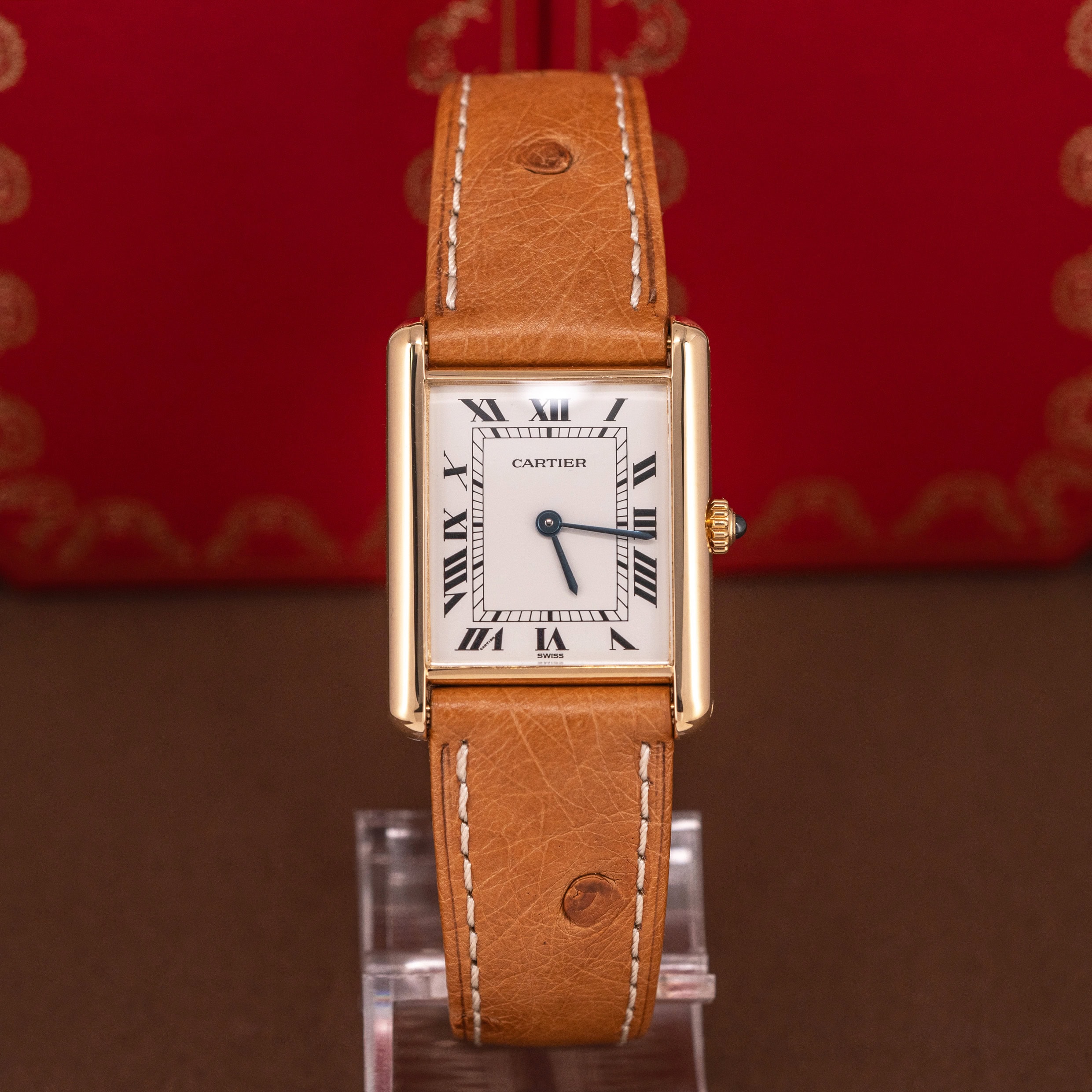 18k Cartier Tank Louis Cartier