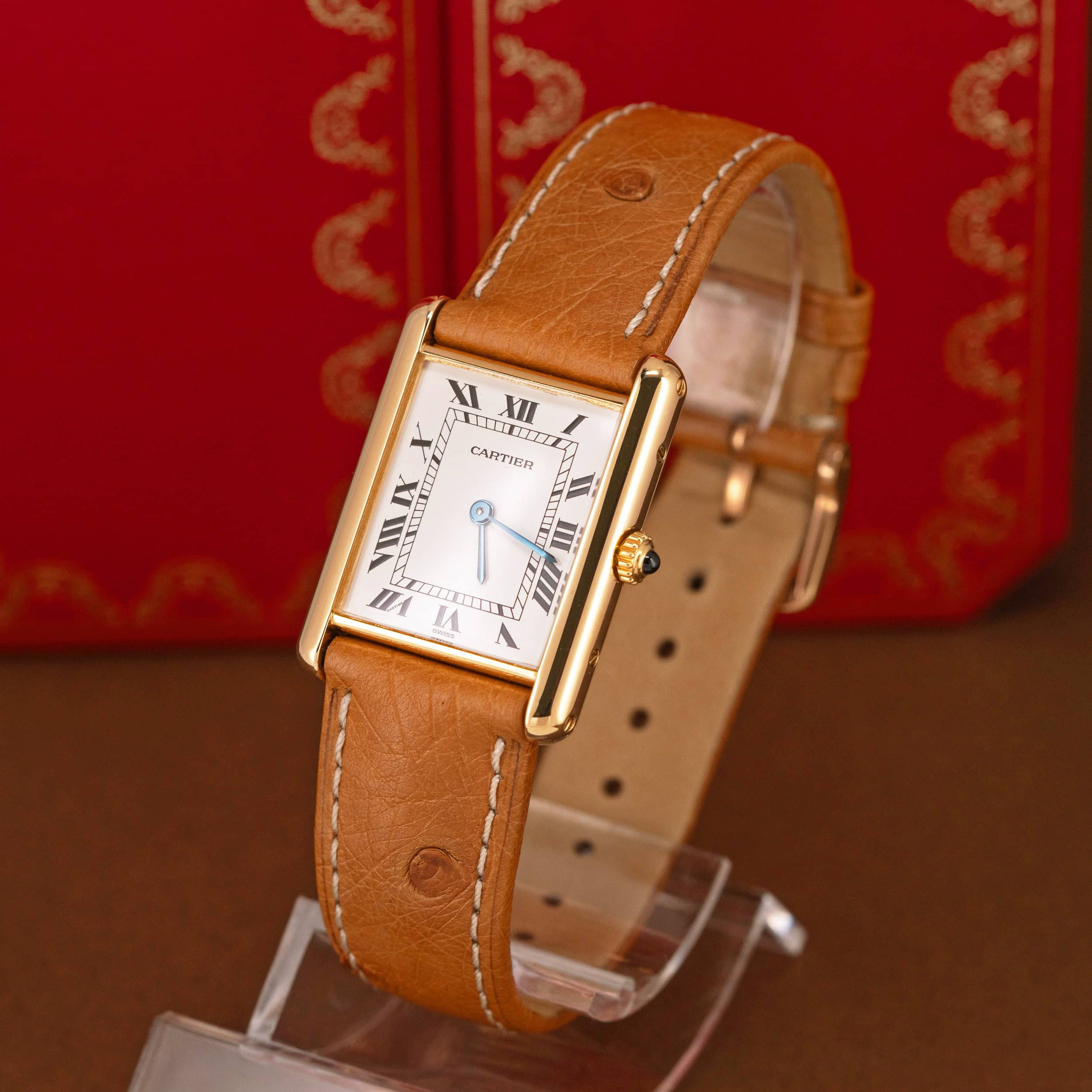 18k Cartier Tank Louis Cartier - Image 2