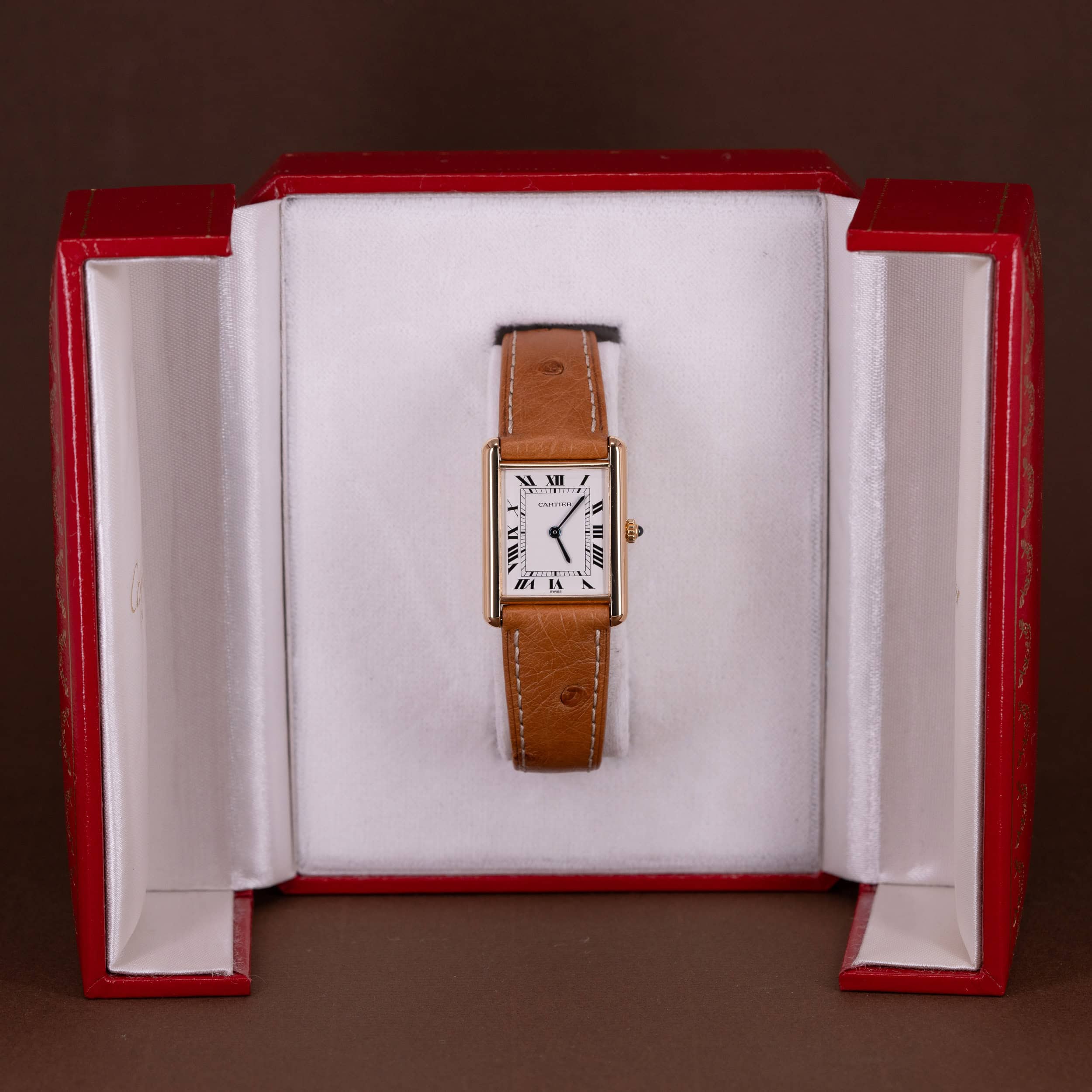 18k Cartier Tank Louis Cartier - Image 7