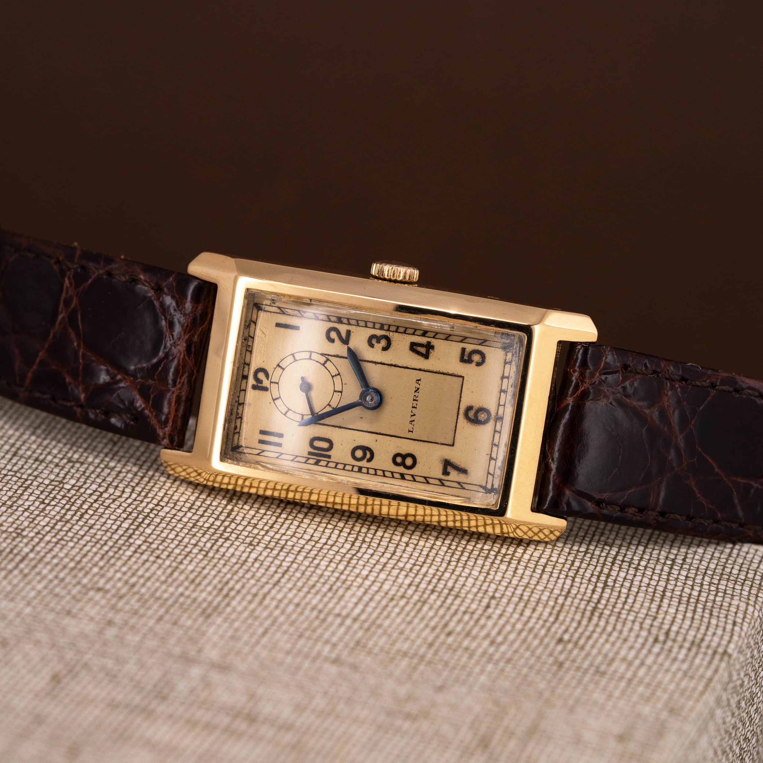 18k Laverna Art-Deco "Lauri Valonen, Chamonix 1937"