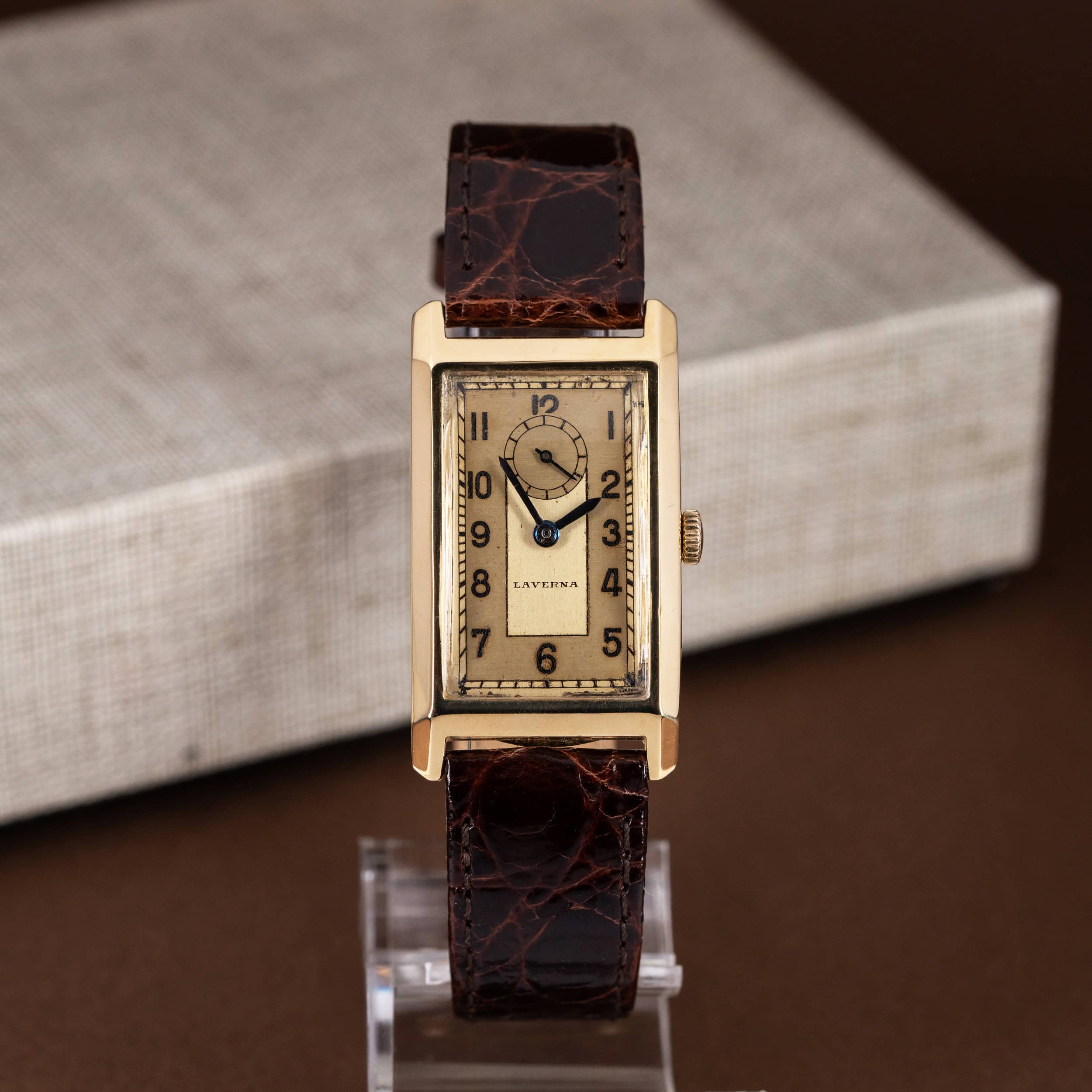 18k Laverna Art-Deco "Lauri Valonen, Chamonix 1937" - Image 3