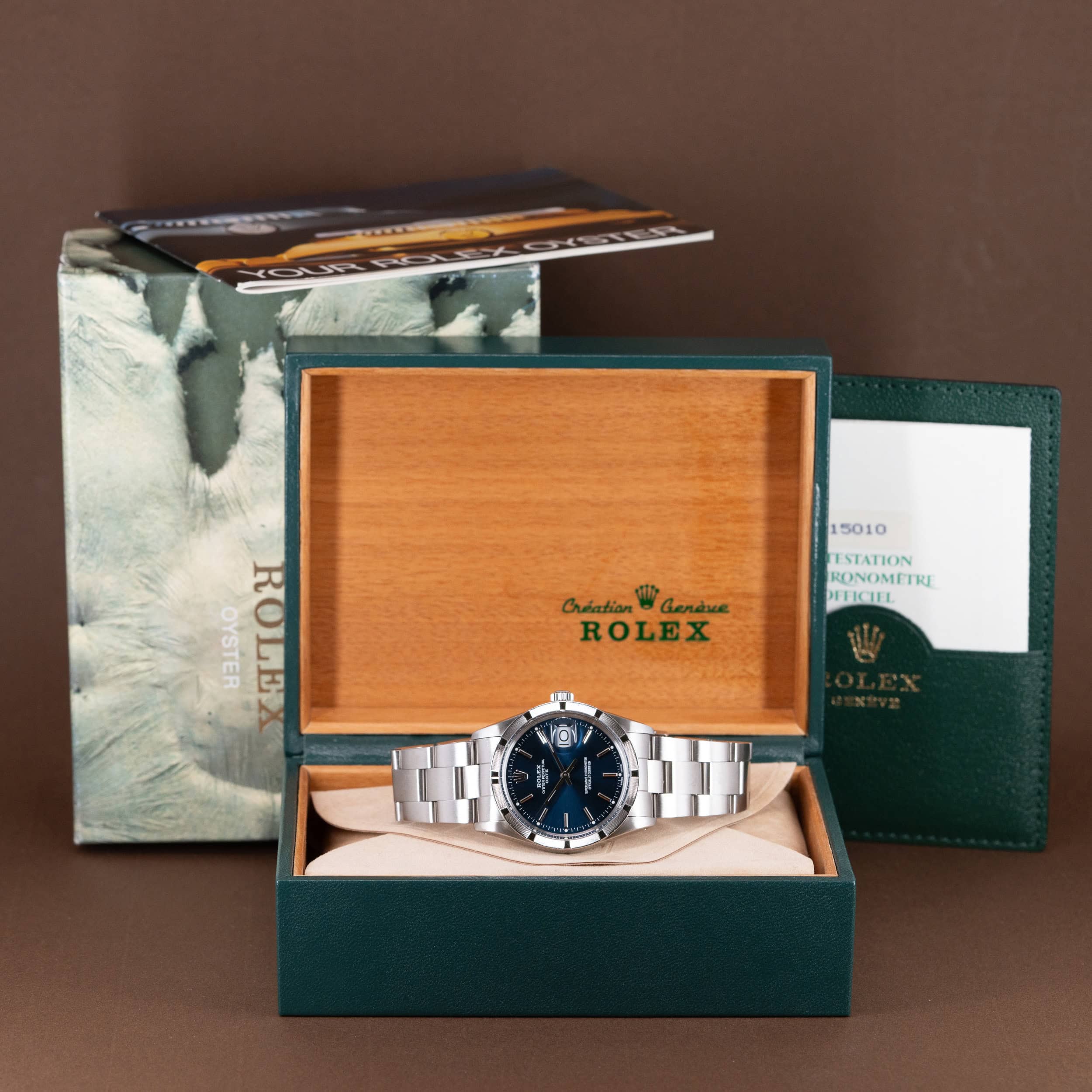 Rolex OP Date 15010 vuodelta 1988 FULL-SET - Image 6