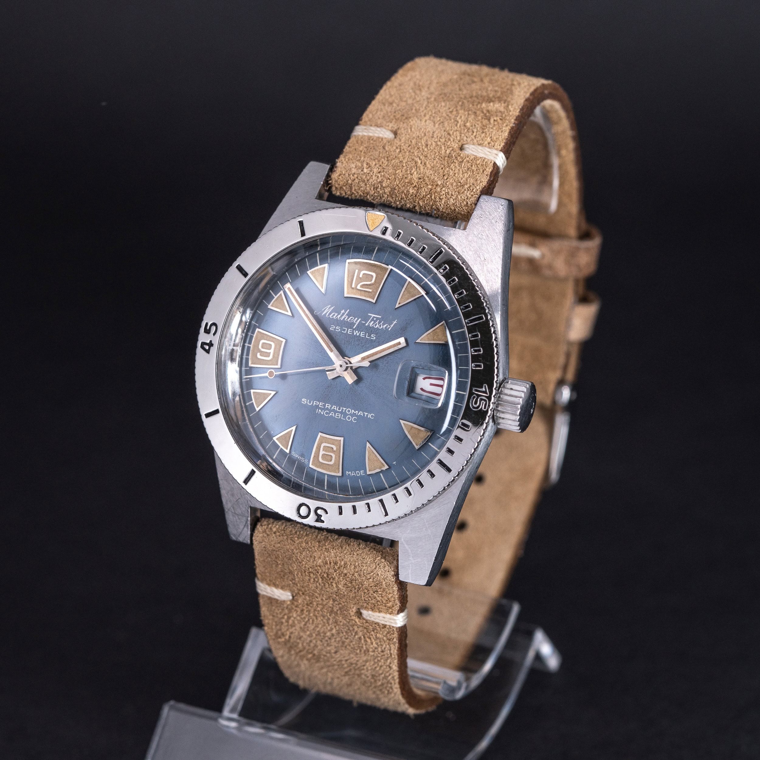 Mathey-Tissot ref. 6233 Superautomatic 1970-luvulta - Image 2