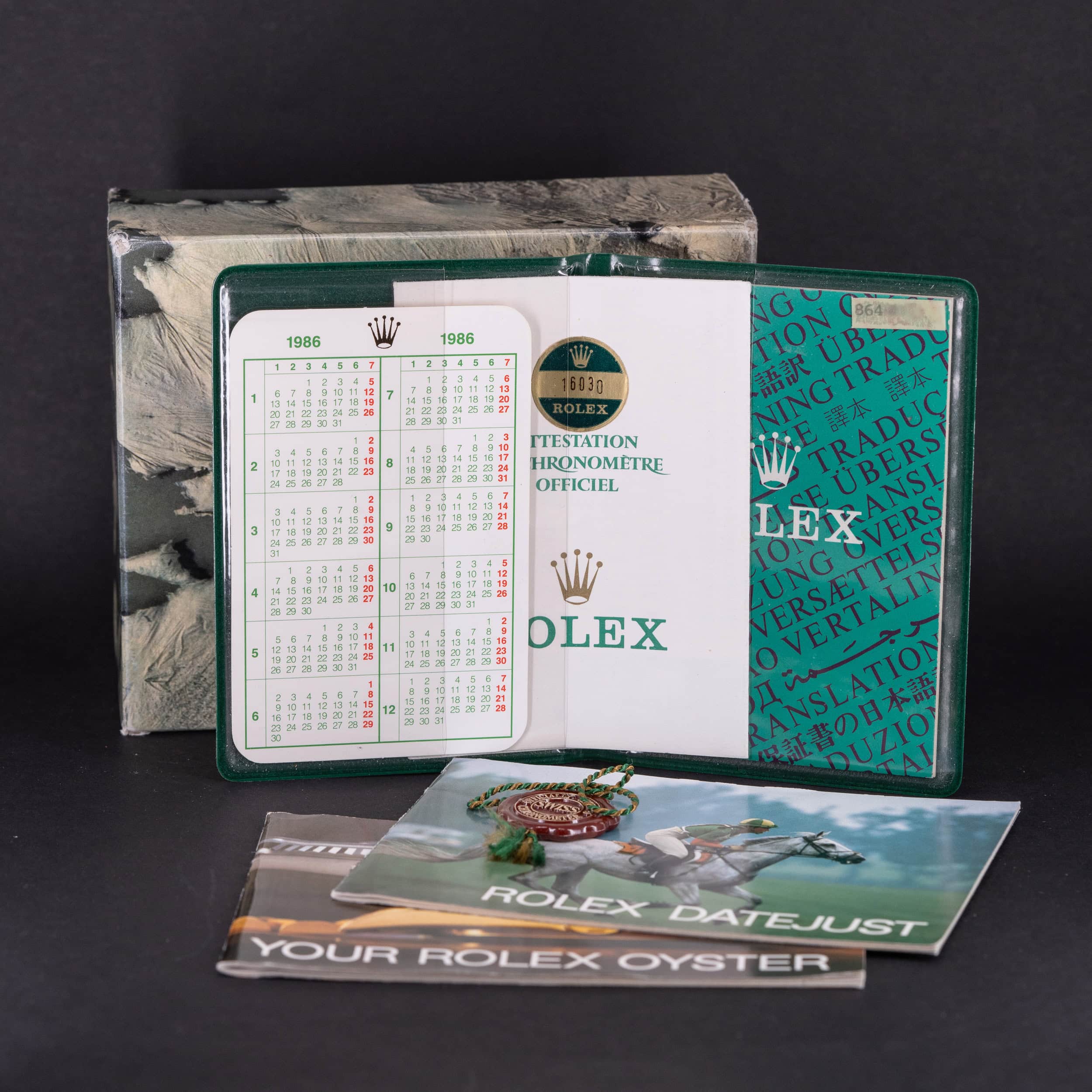 Rolex Datejust 16030 vuodelta 1986 FULL-SET - Image 9