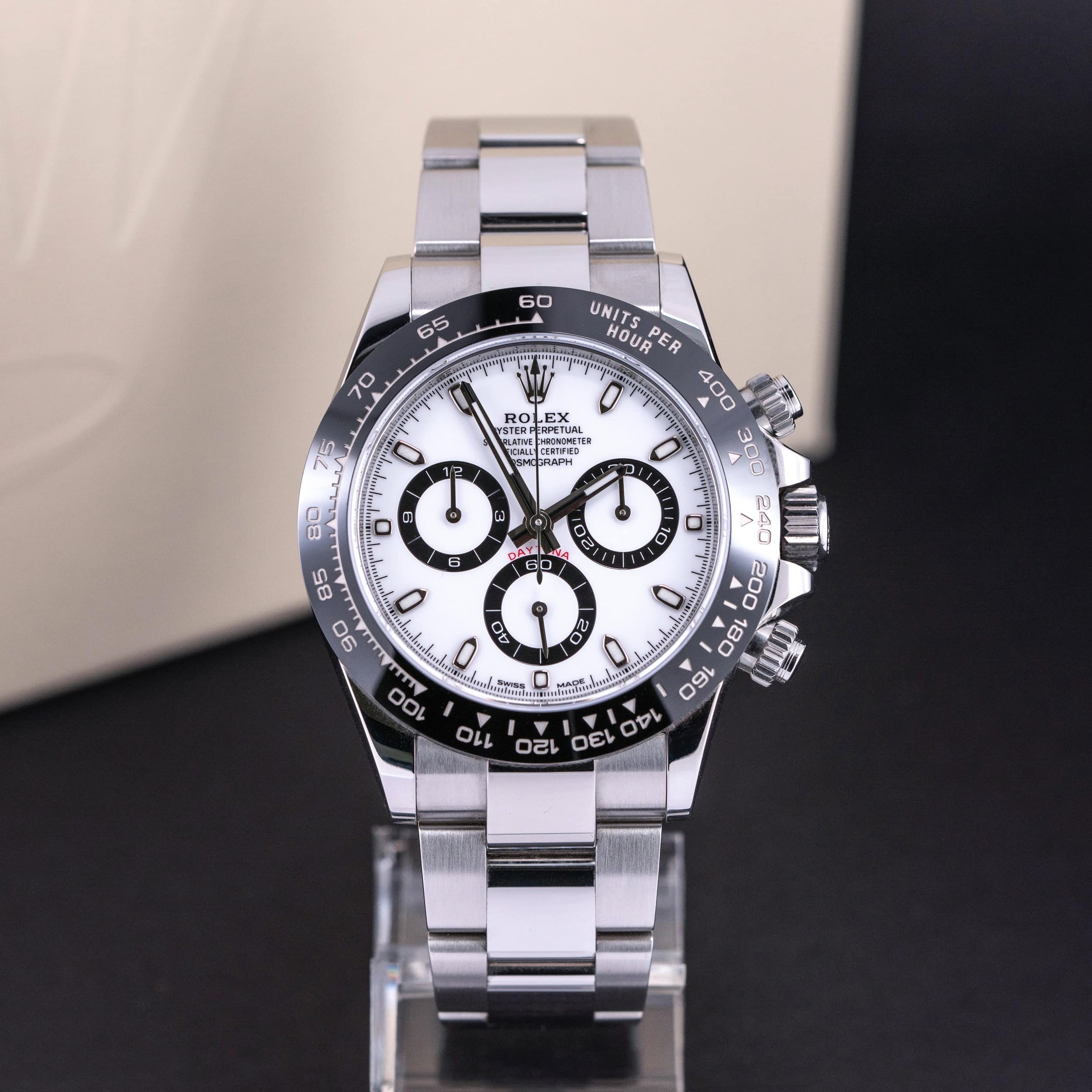 Rolex Daytona 116500LN vuodelta 2022 FULL-SET