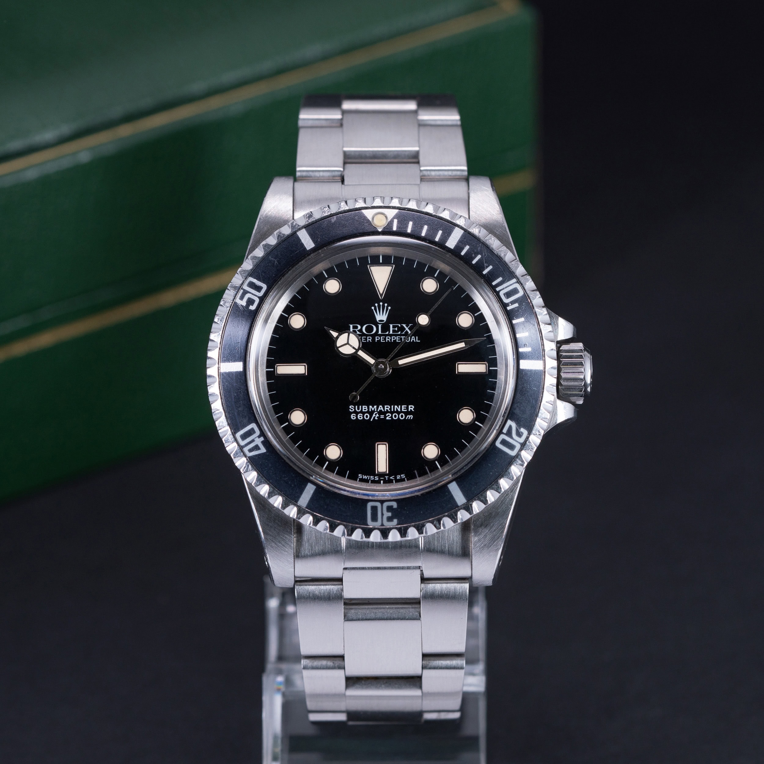 Rolex Submariner 5513 vuodelta 1986 FULL-SET