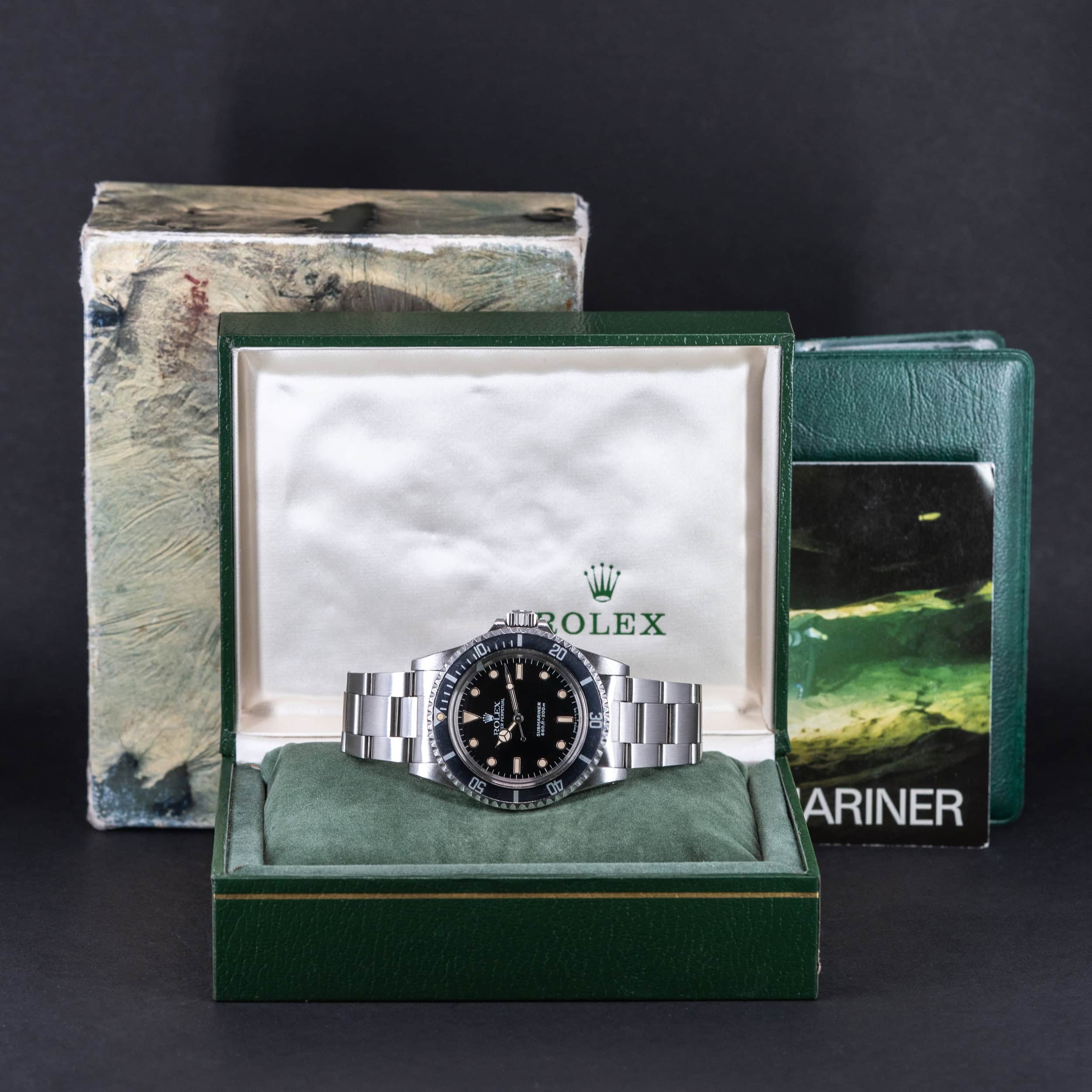 Rolex Submariner 5513 vuodelta 1986 FULL-SET - Image 9