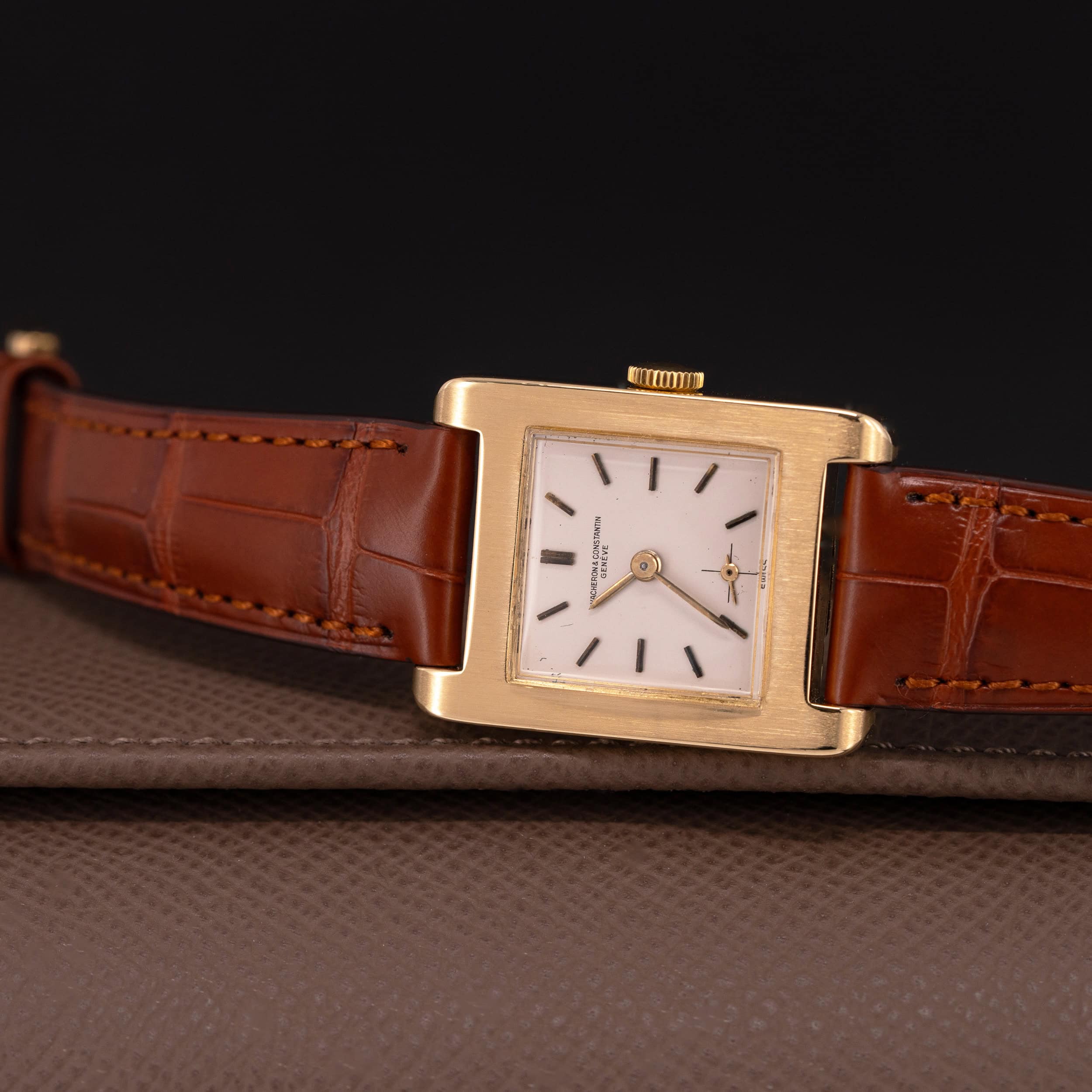 18k Vacheron & Constantin Tank ref. 4108 vuodelta 1950 - Image 4