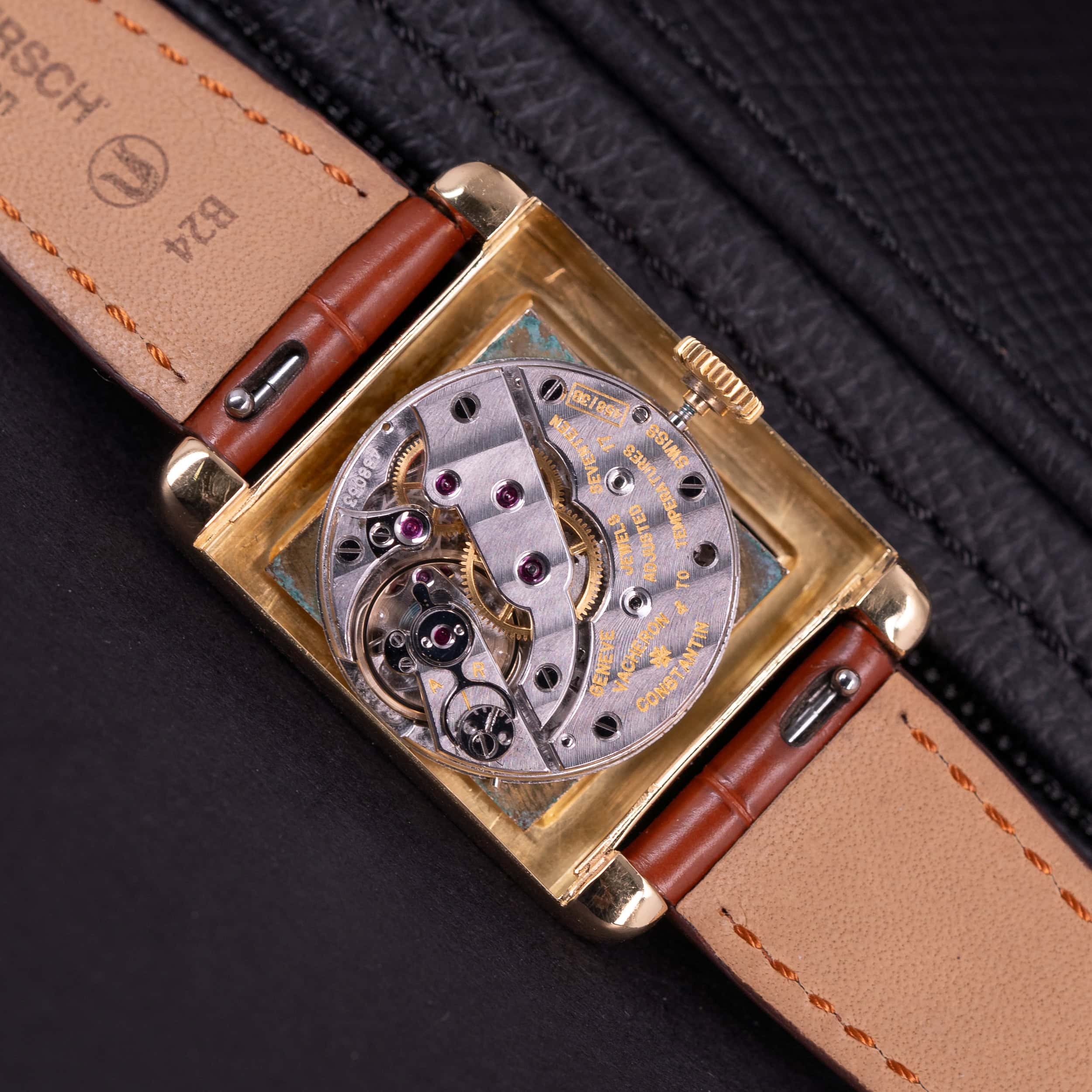 18k Vacheron & Constantin Tank ref. 4108 vuodelta 1950 - Image 6