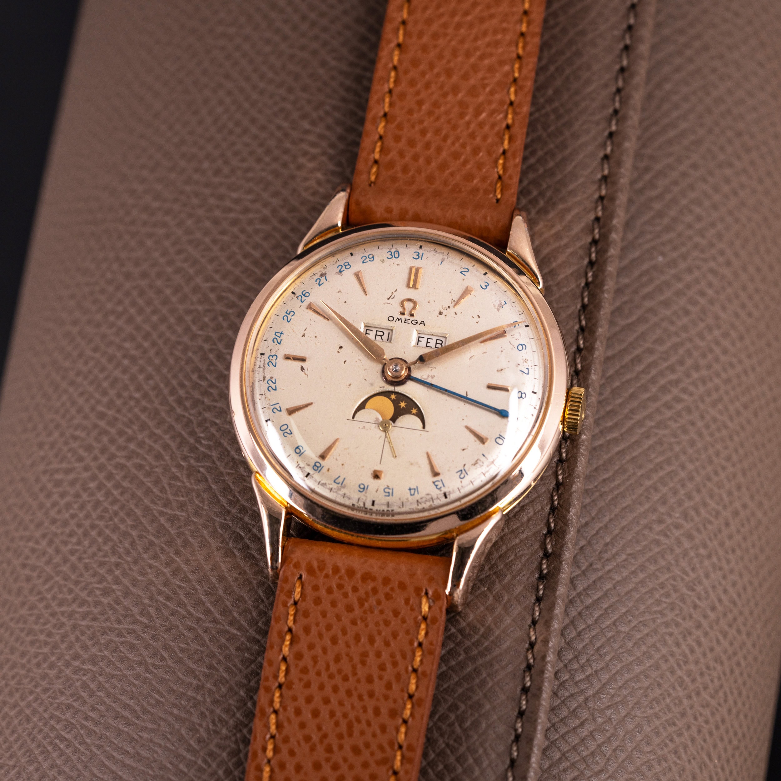 Omega Cosmic Moon DW2486 vuodelta 1947 - Image 2