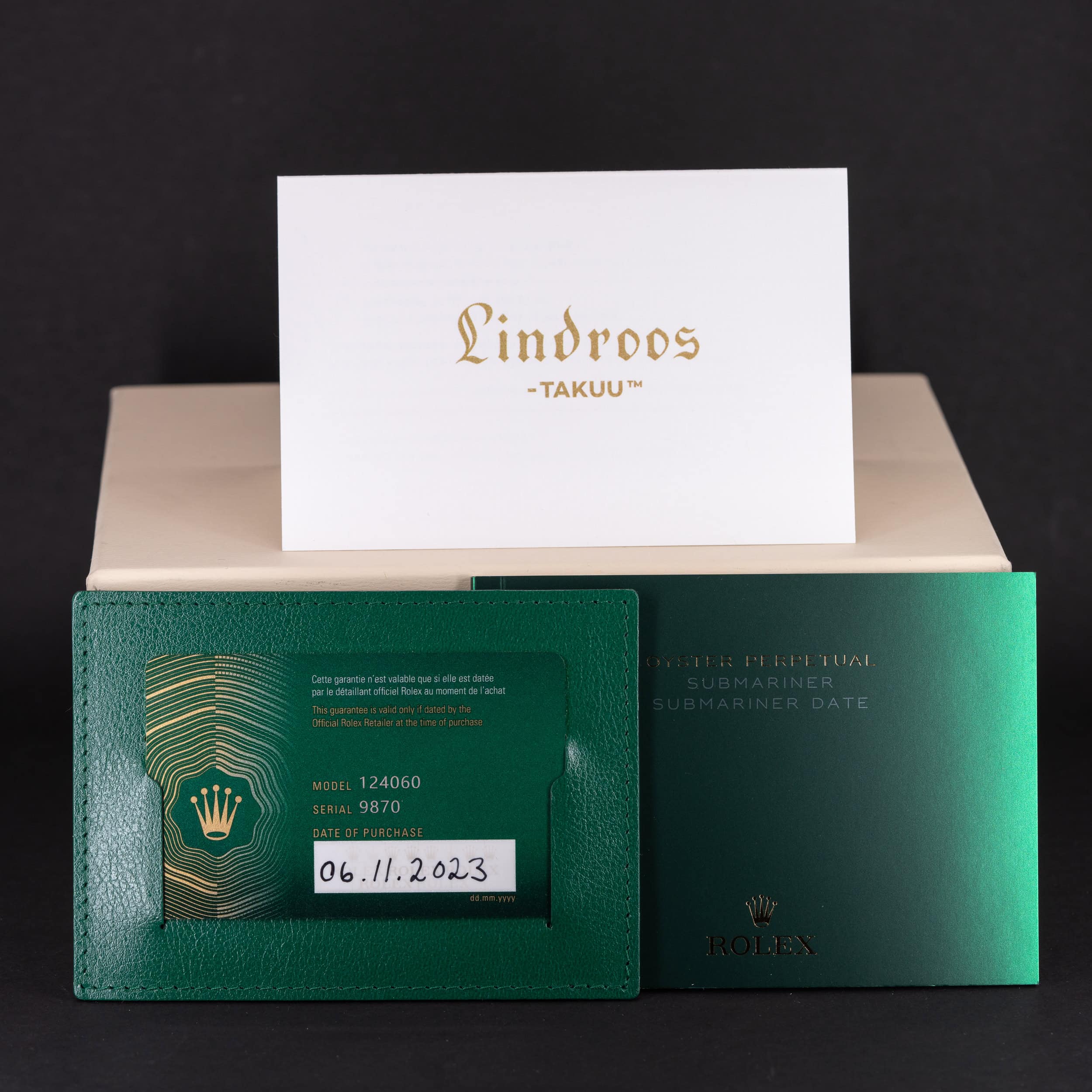 Rolex Submariner 124060 vuodelta 2023 FULL-SET - Image 9