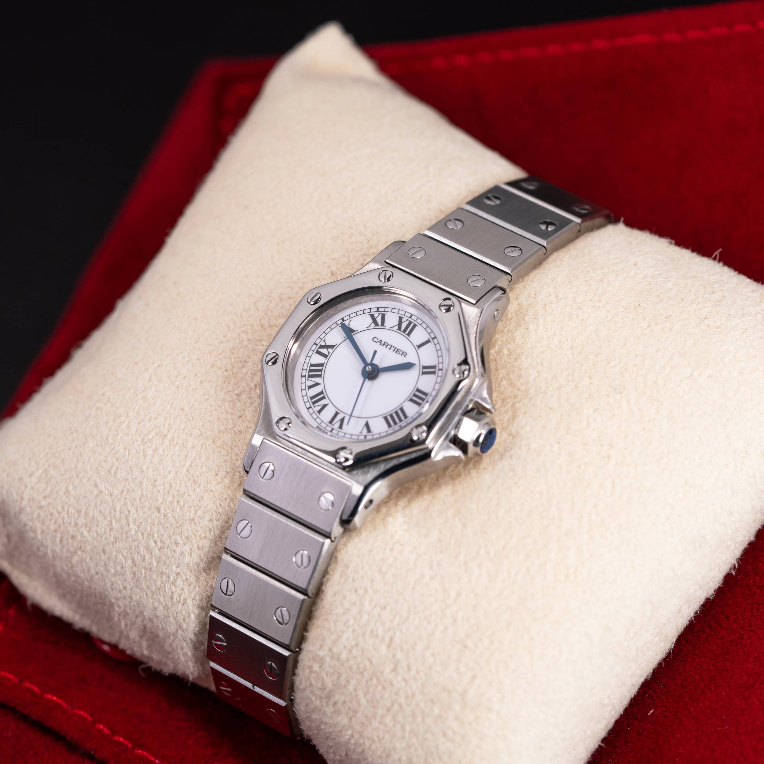 Cartier Santos Octagon PM Lady - Image 4