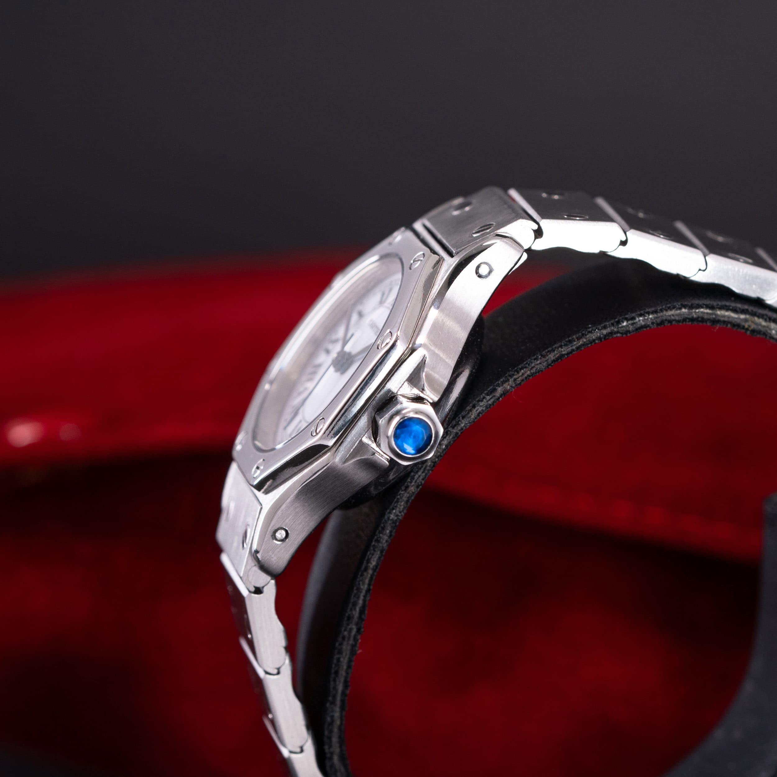 Cartier Santos Octagon PM Lady - Image 3