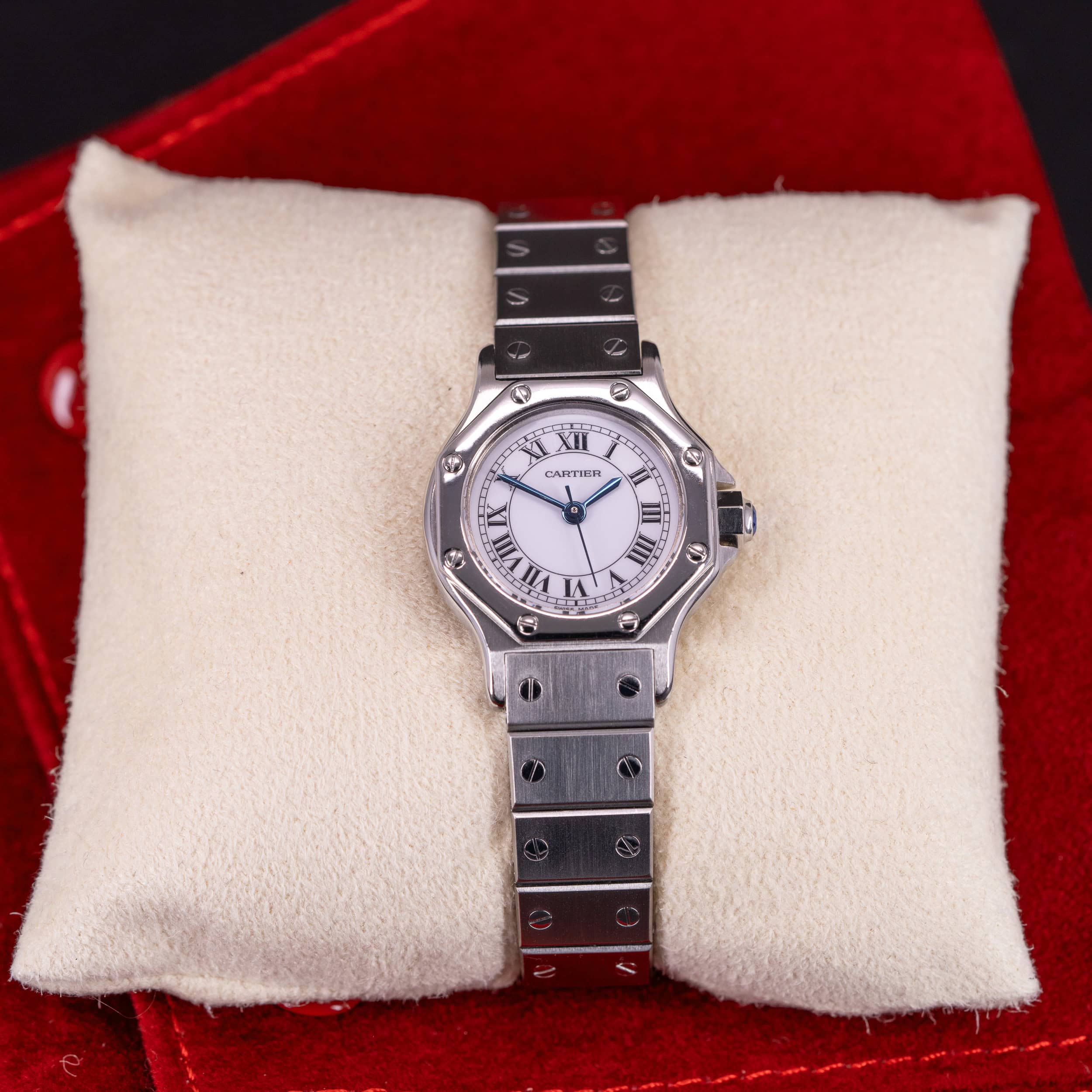 Cartier Santos Octagon PM Lady - Image 5