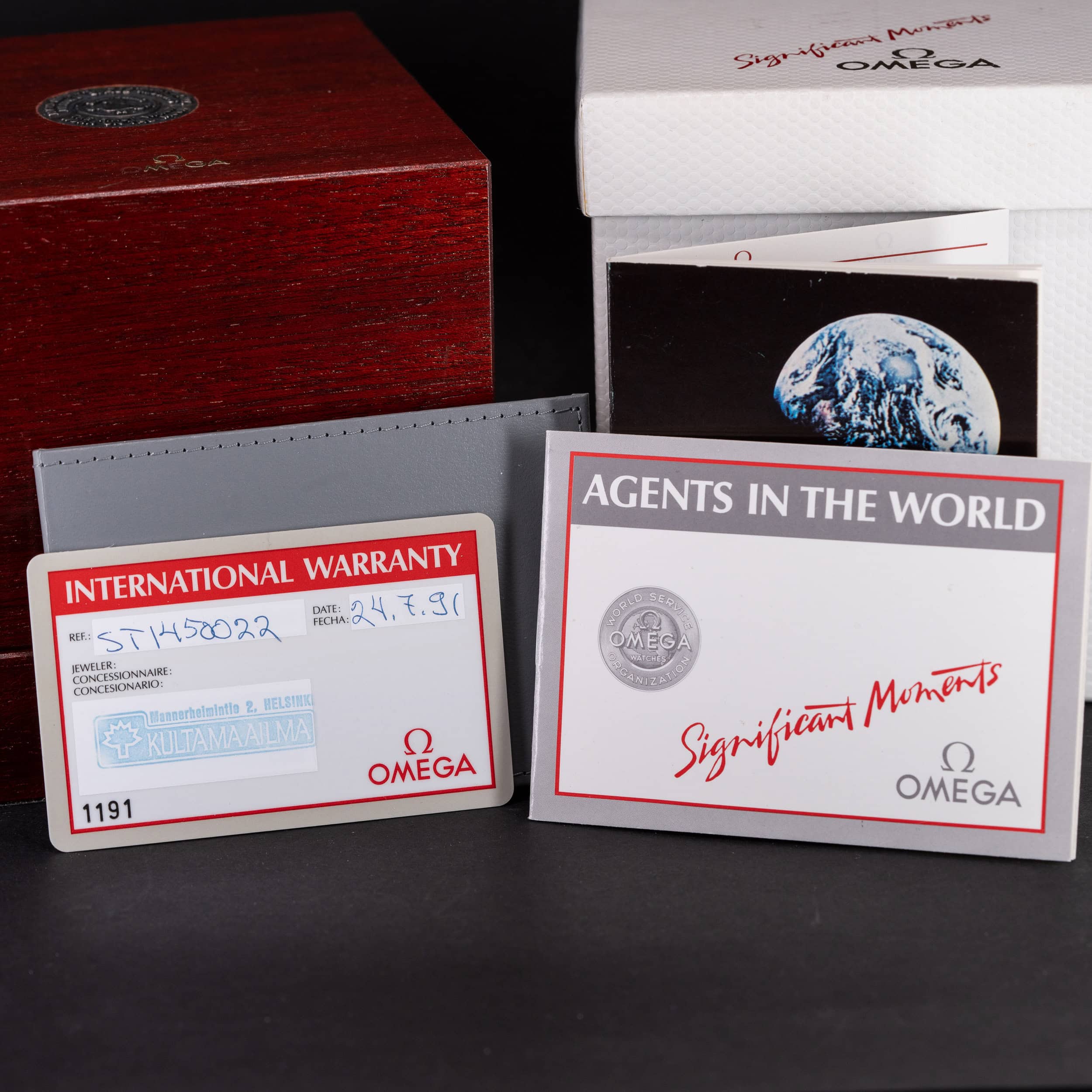 NOS Omega Speedmaster Professional 20th Anniversary 1989 FULL-SET - Image 14