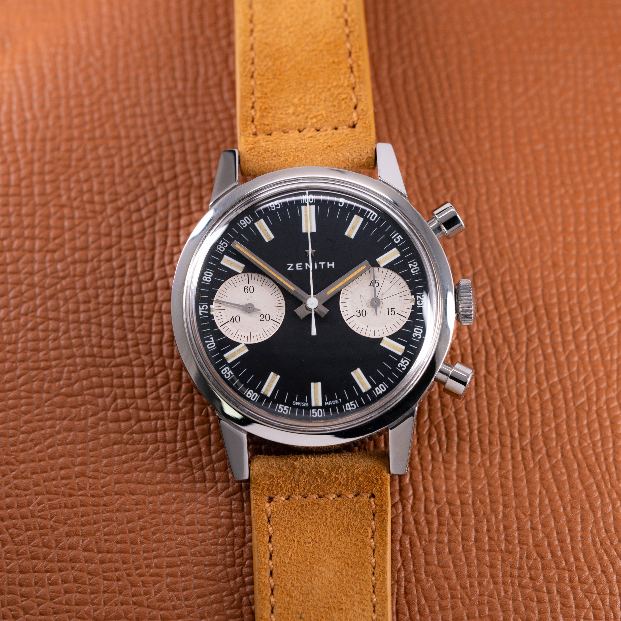 Zenith A278 kronografi vuodelta 1968 - Image 2