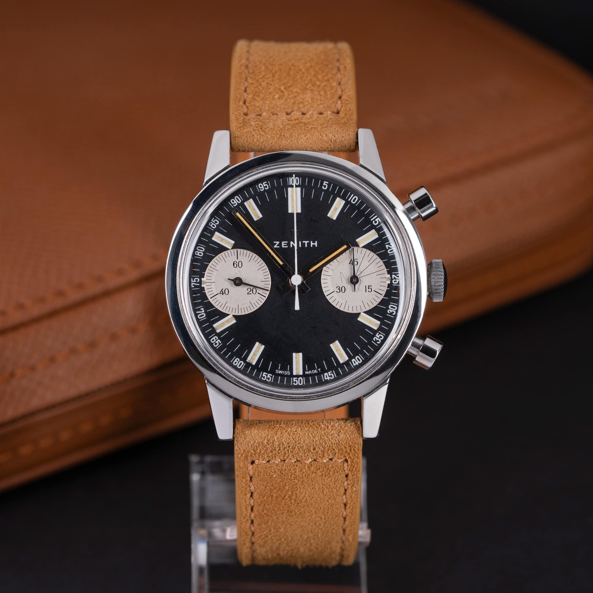 Zenith A278 kronografi vuodelta 1968