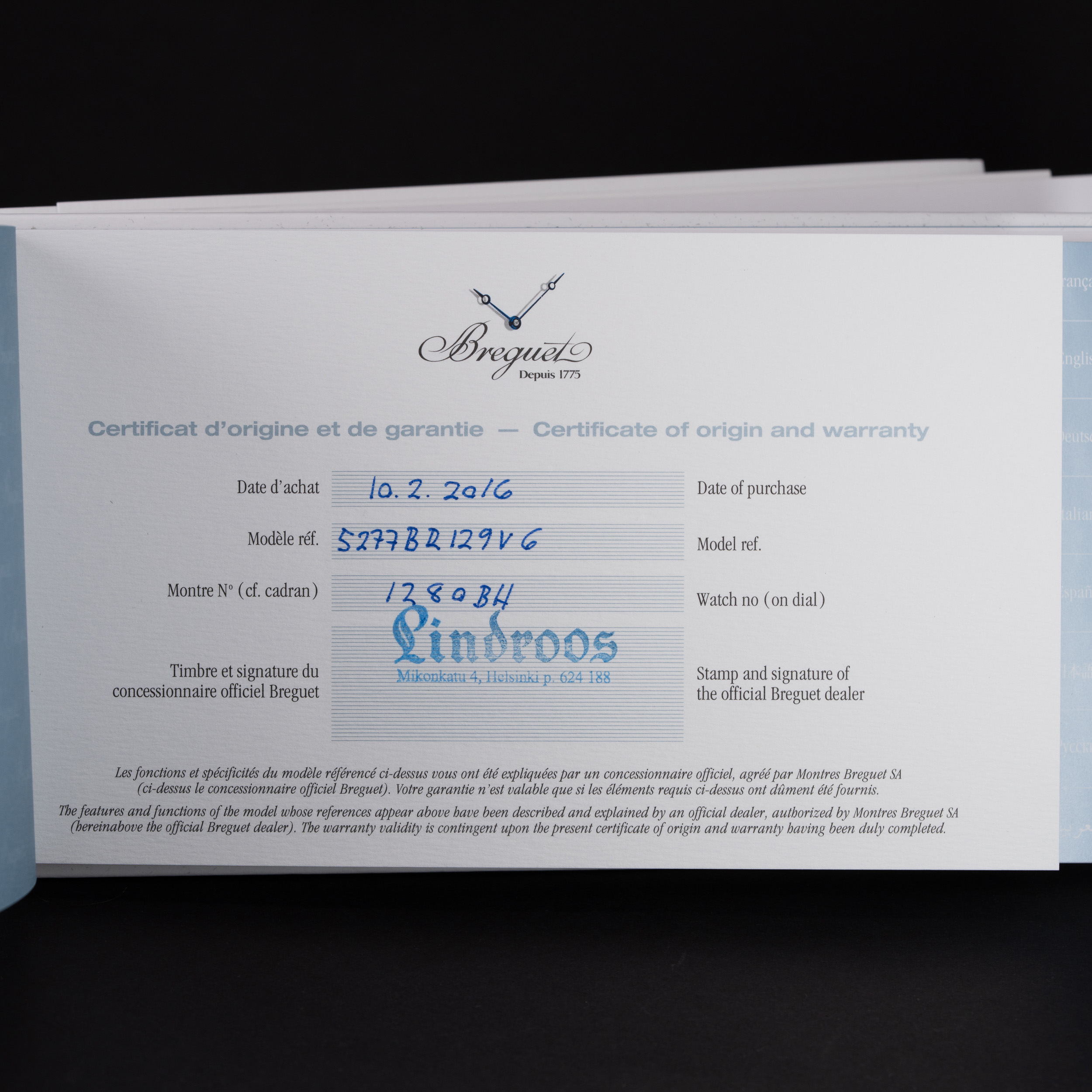 18k Breguet Classique 5277GR vuodelta 2016 FULL-SET - Image 9