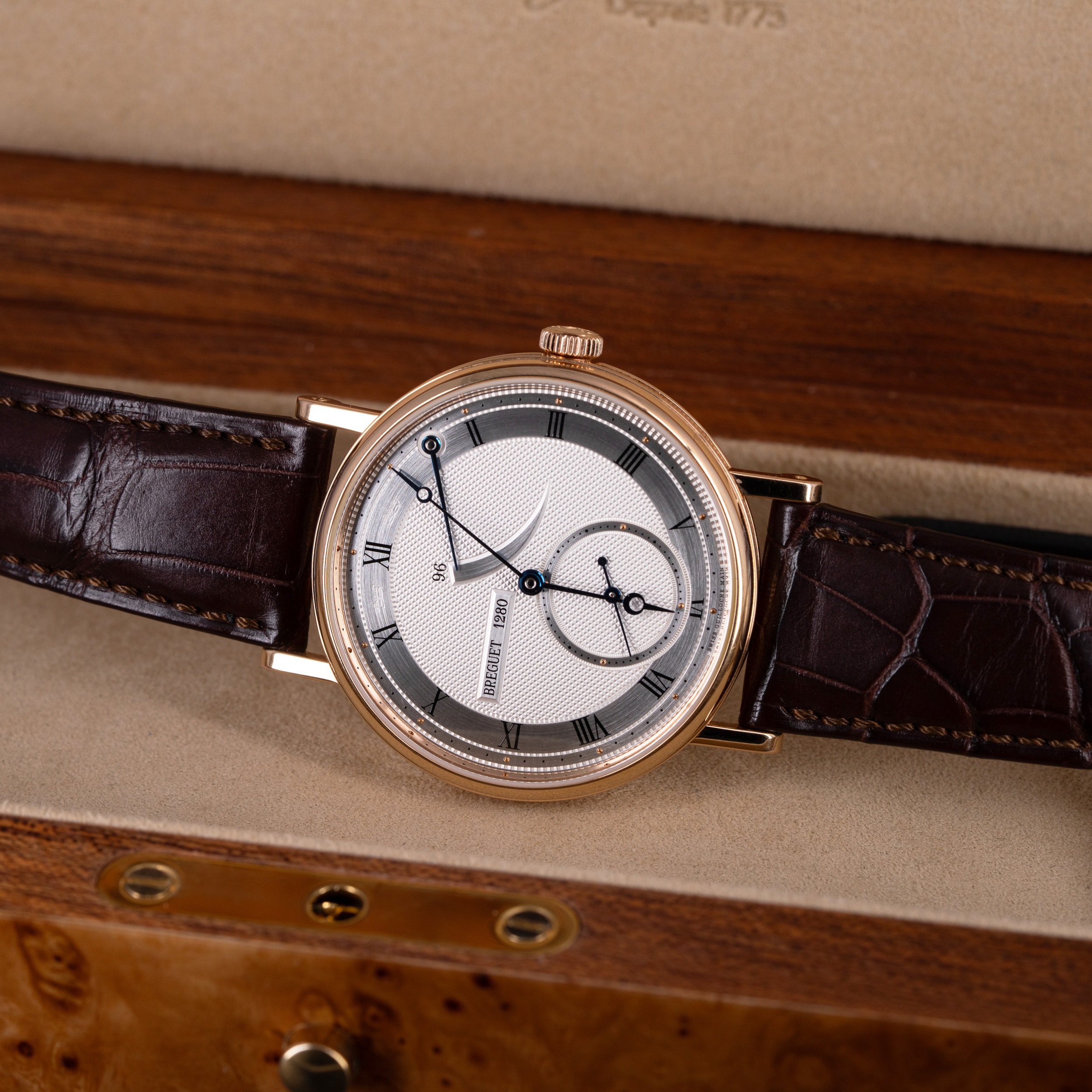 18k Breguet Classique 5277GR vuodelta 2016 FULL-SET - Image 5