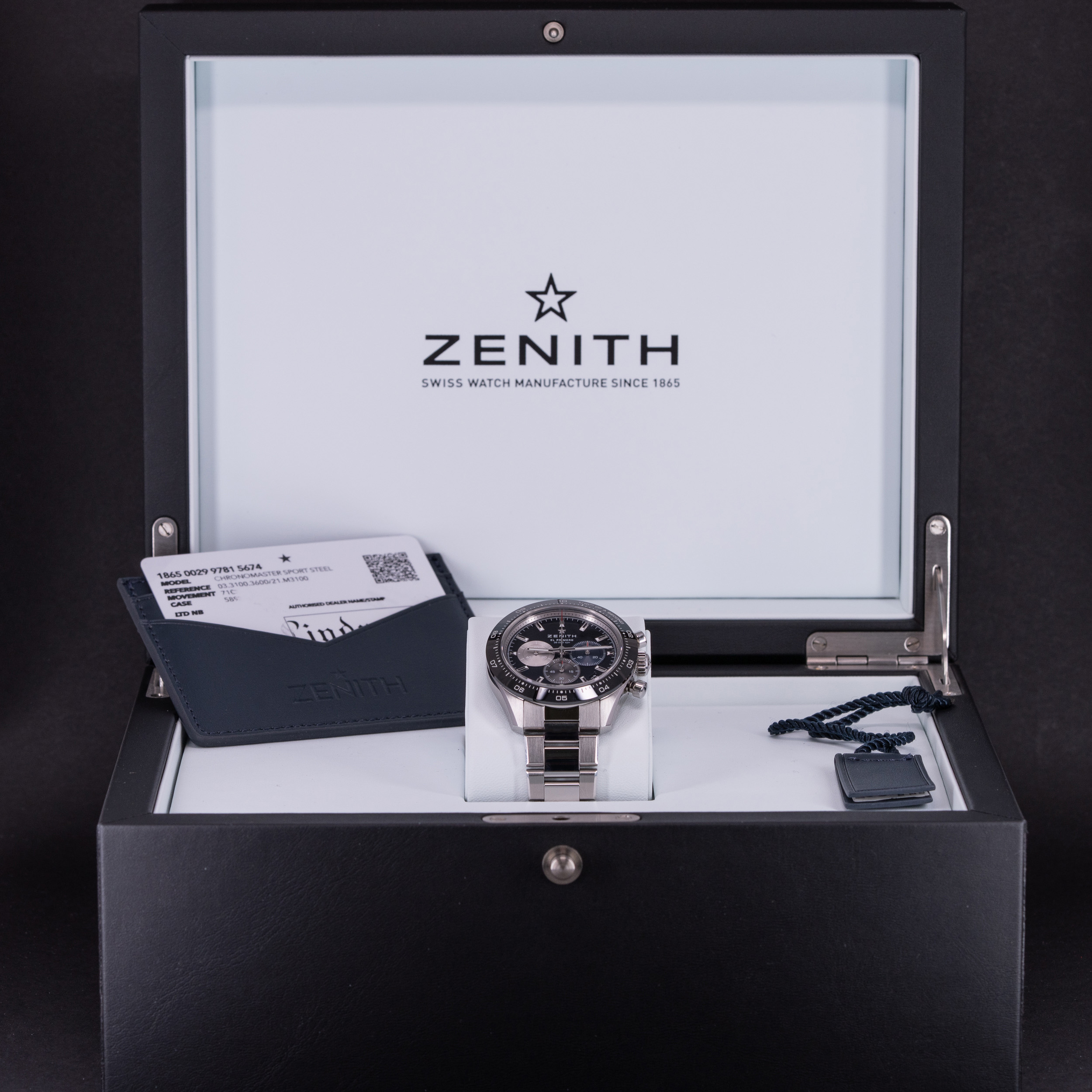 Zenith Chronomaster Sport vuodelta 2025 FULL-SET - Image 9