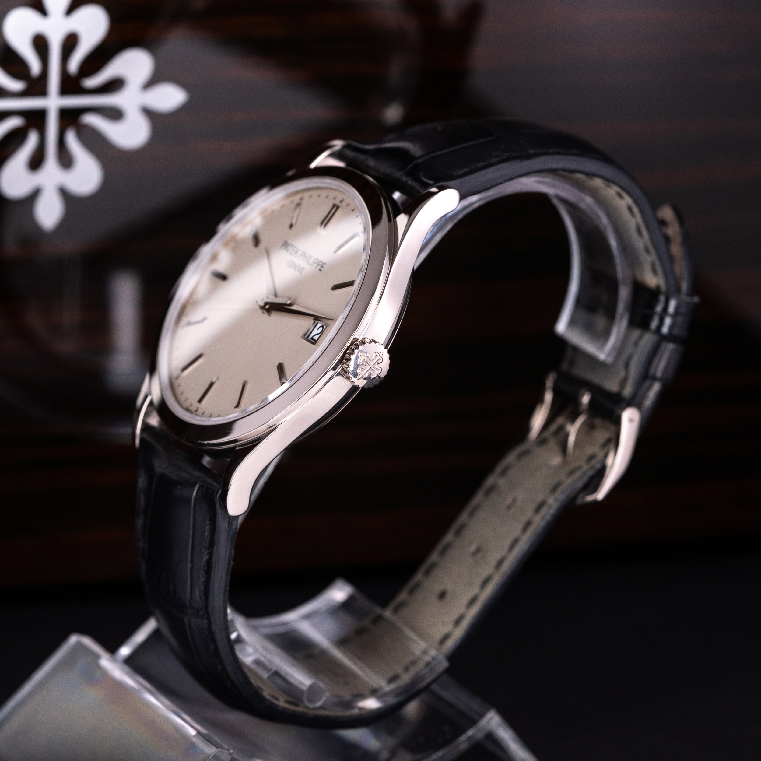 18k Patek Philippe Calatrava 5296G vuodelta 2012 FULL-SET - Image 3