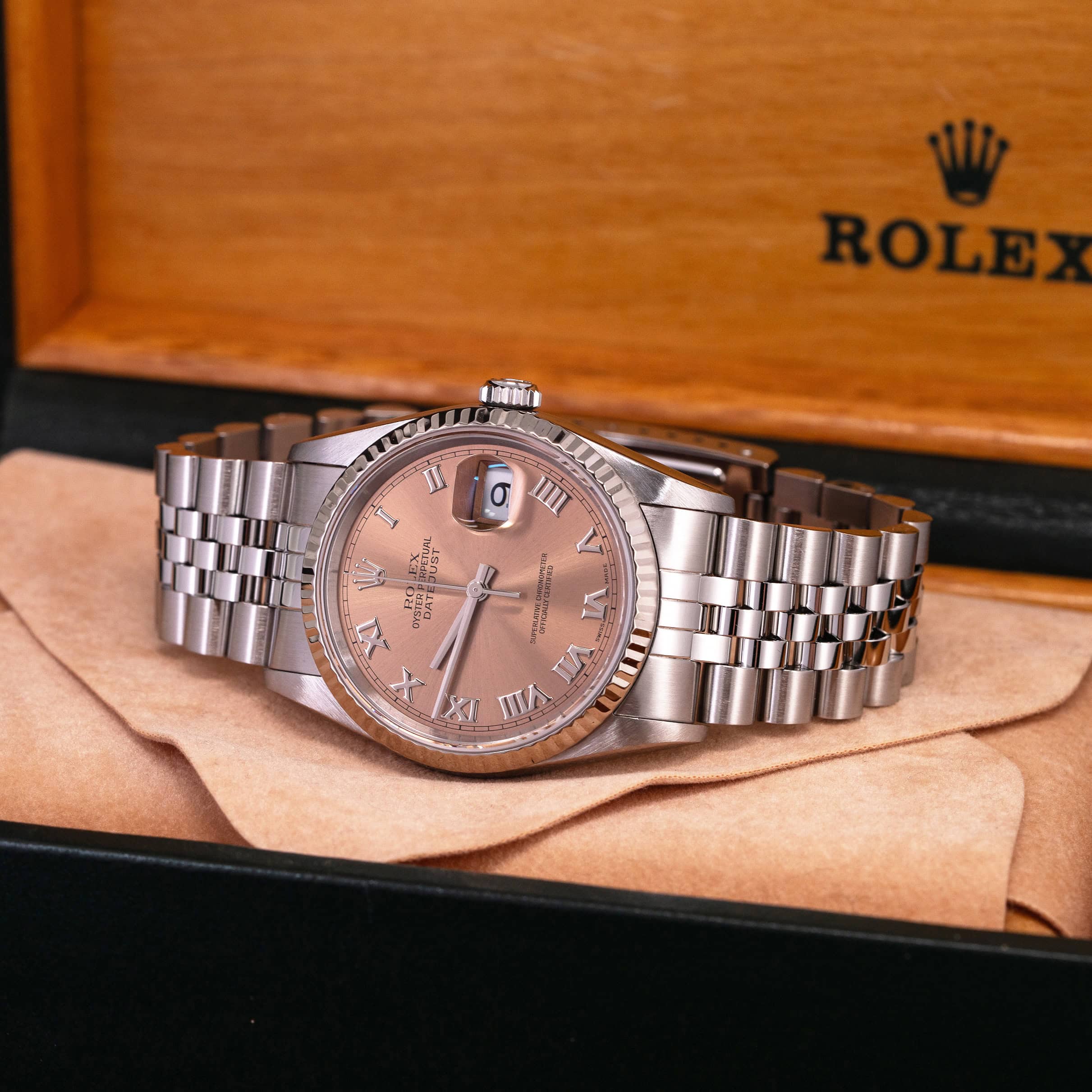 Rolex Datejust 16234 vuodelta 1998 FULL-SET - Image 8