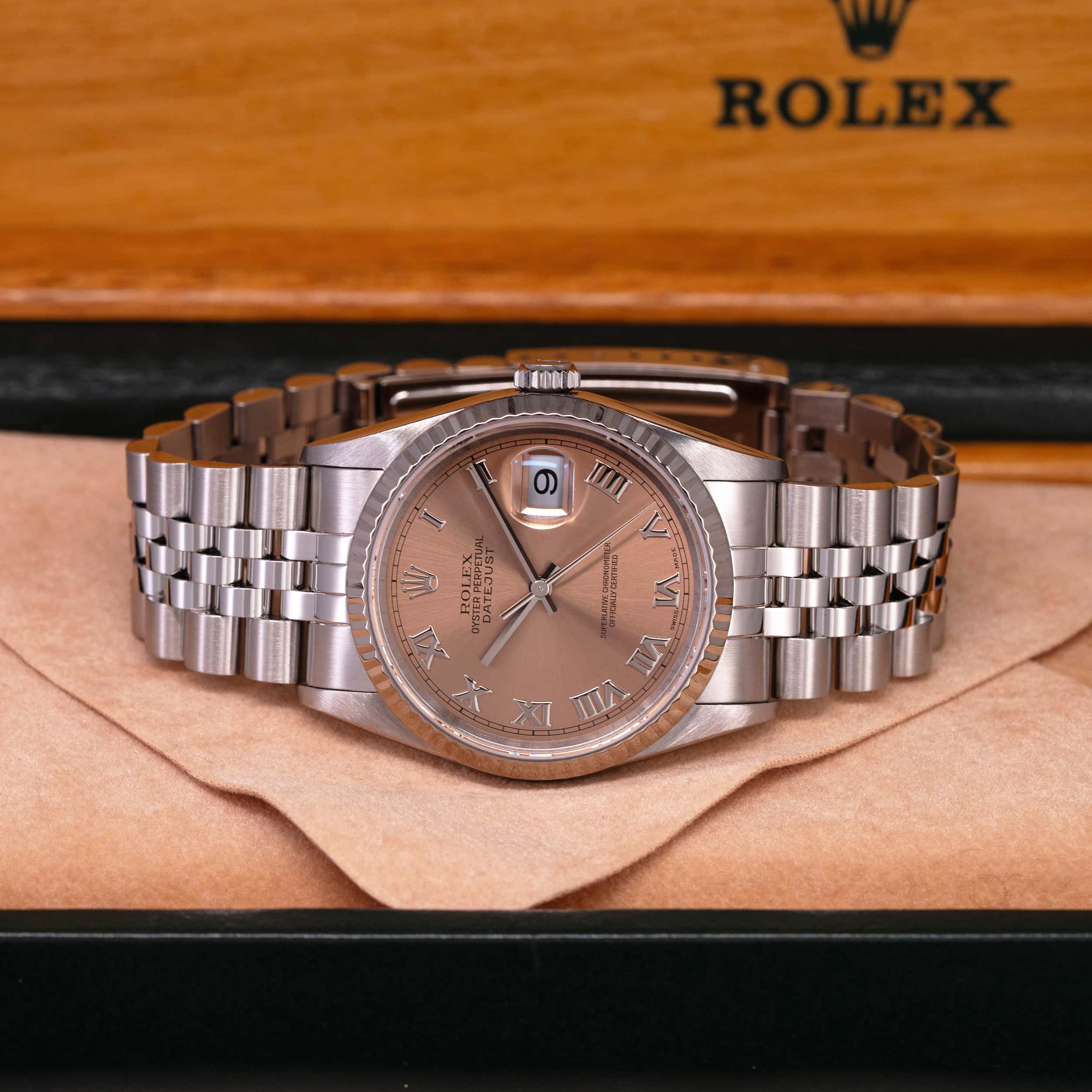 Rolex Datejust 16234 vuodelta 1998 FULL-SET - Image 7