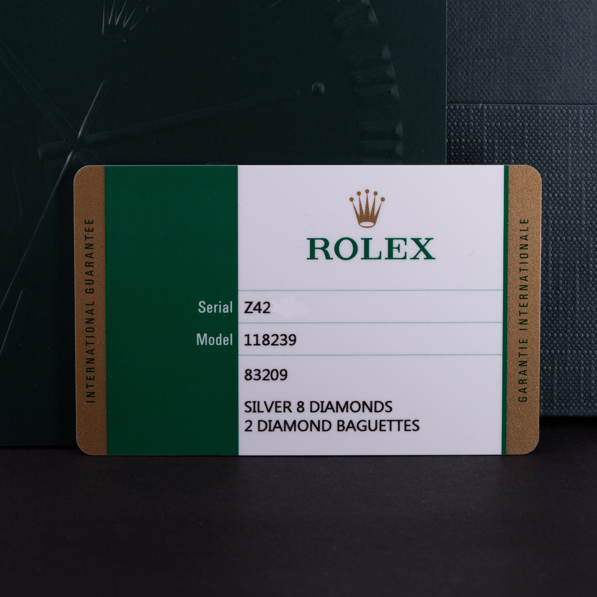 18k Rolex Day-Date 118239 vuodelta 2015, FULL-SET - Image 11