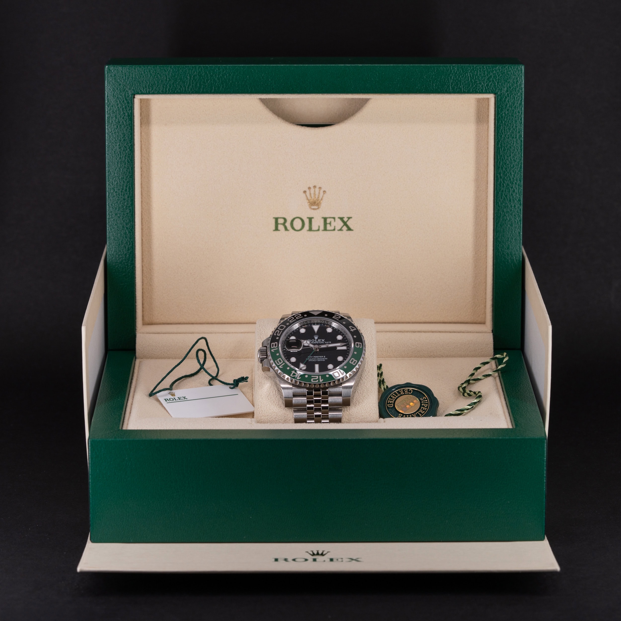 Rolex GMT-Master II "Sprite" 126720VTNR vuodelta 2024 FULL-SET - Image 9