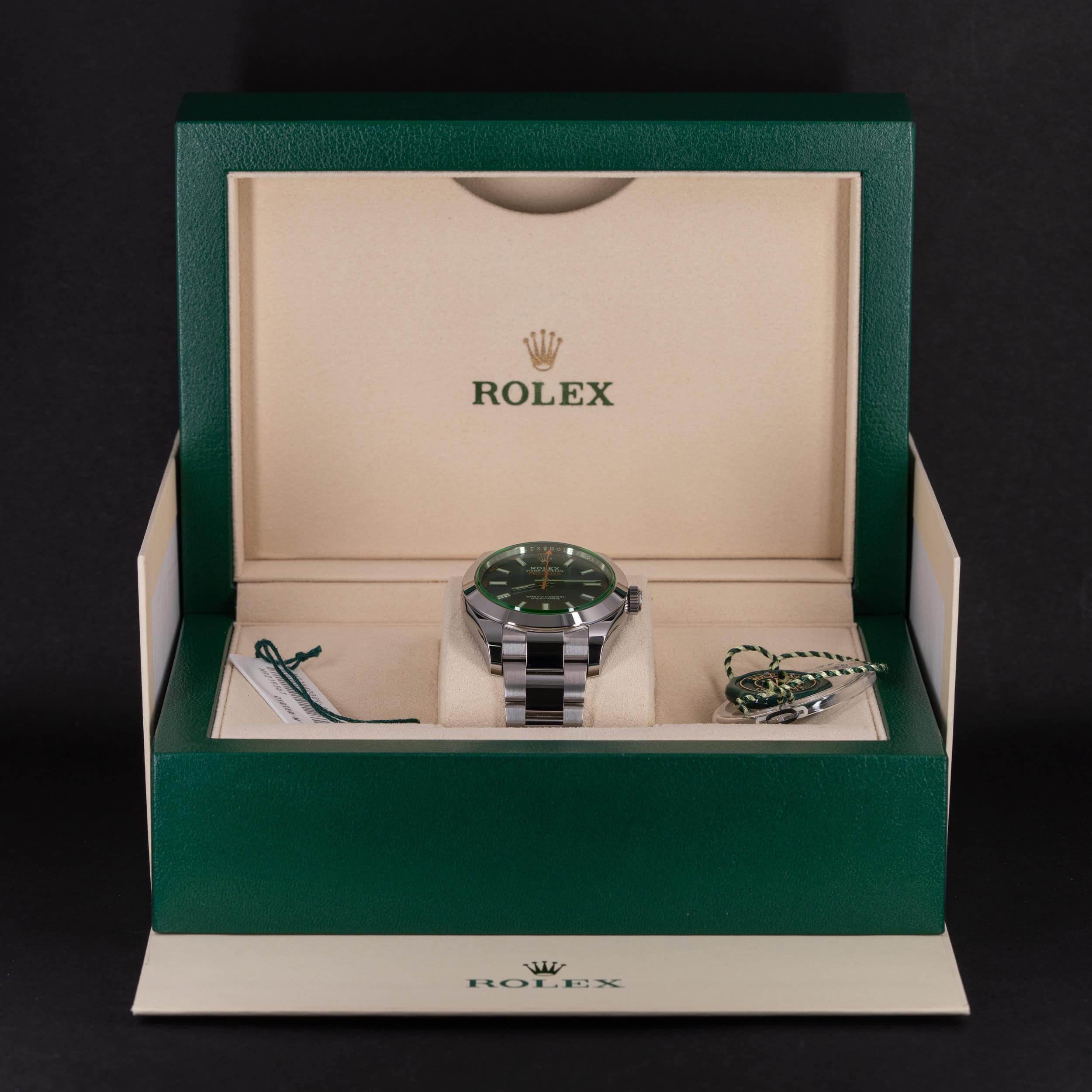 Rolex Milgauss 116400GV vuodelta 2022 FULL-SET - Image 7