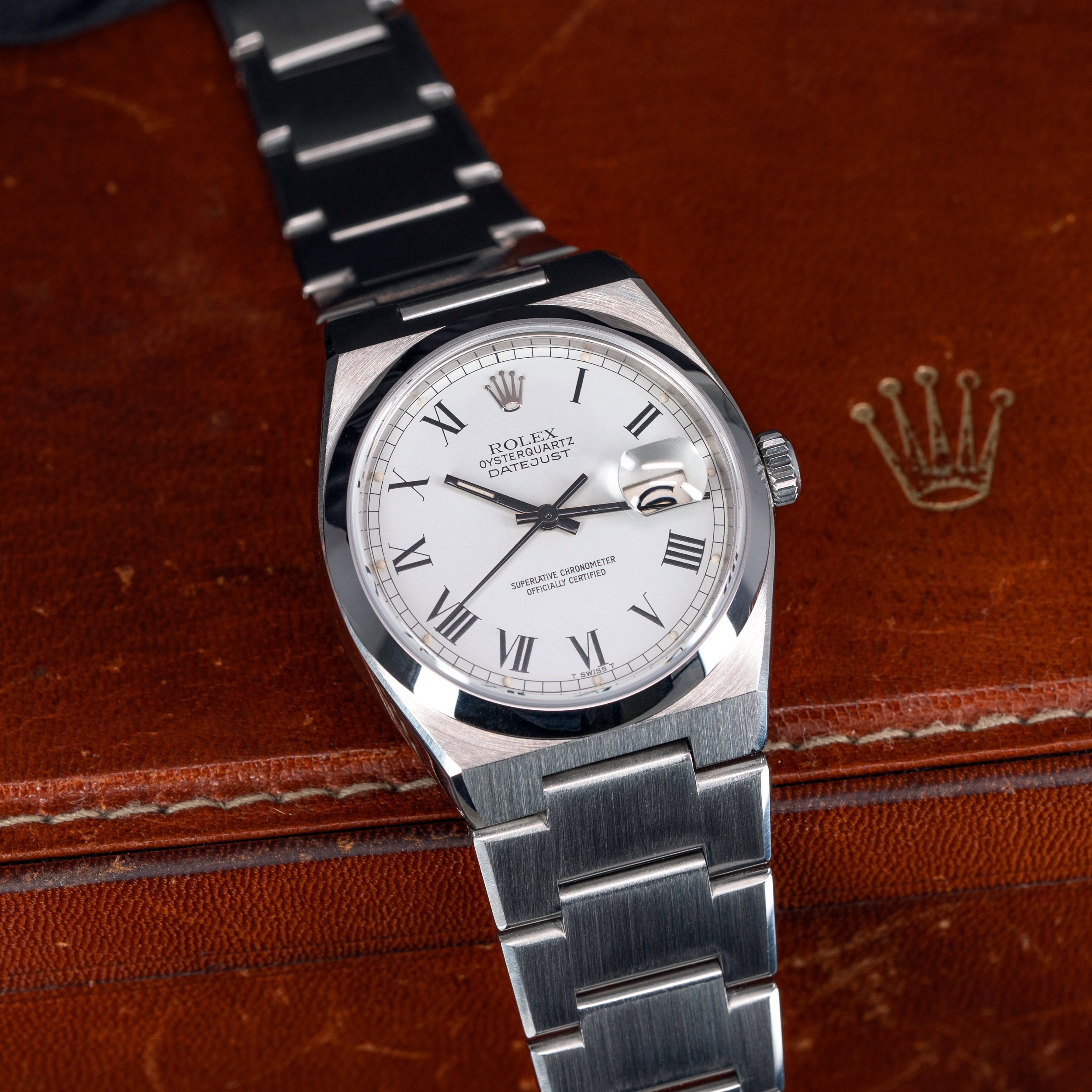 Rolex Oysterquartz Datejust 17000 vuodelta 1978 - Image 4