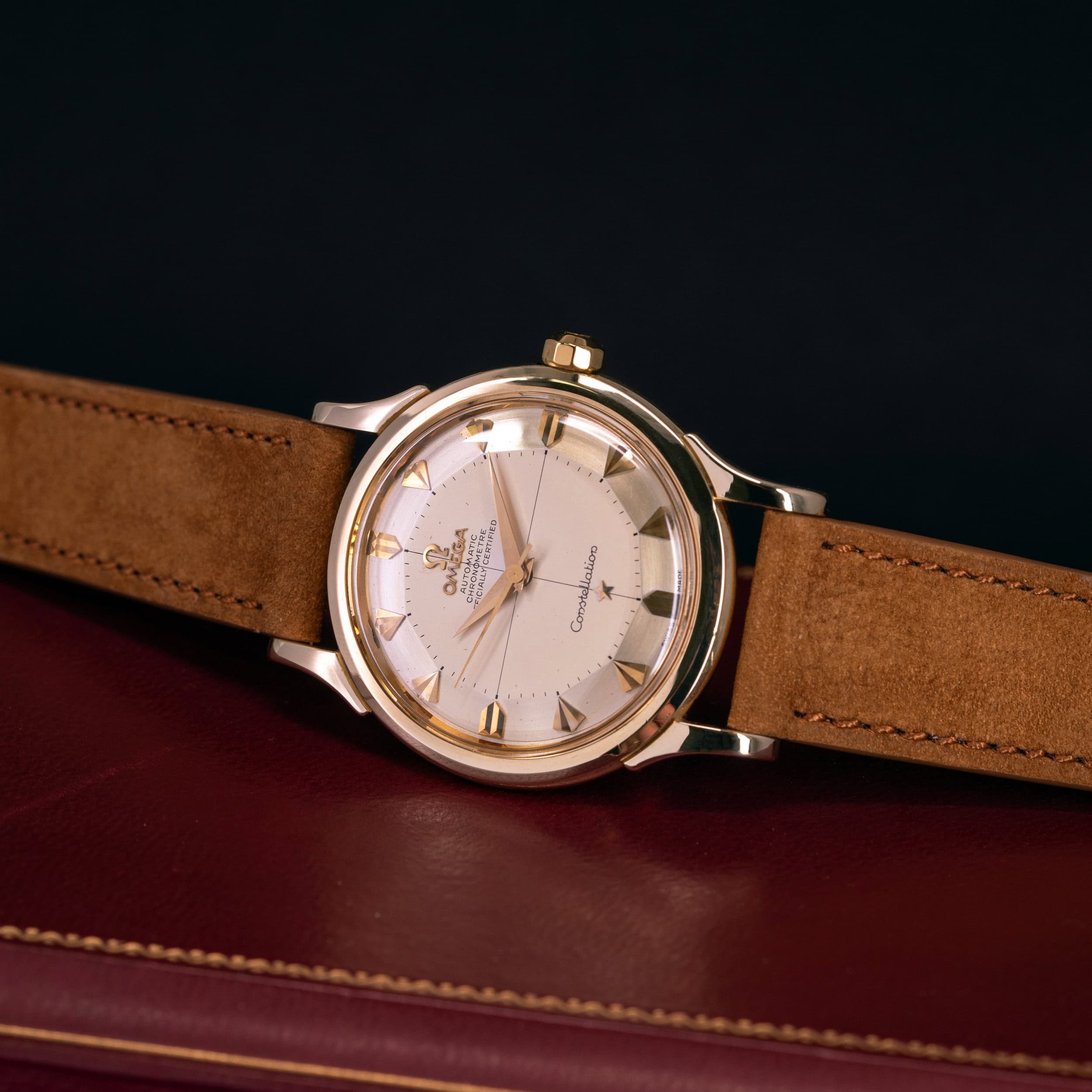 14k Omega Constellation Chronometer OT2853 vuodelta 1956 - Image 6