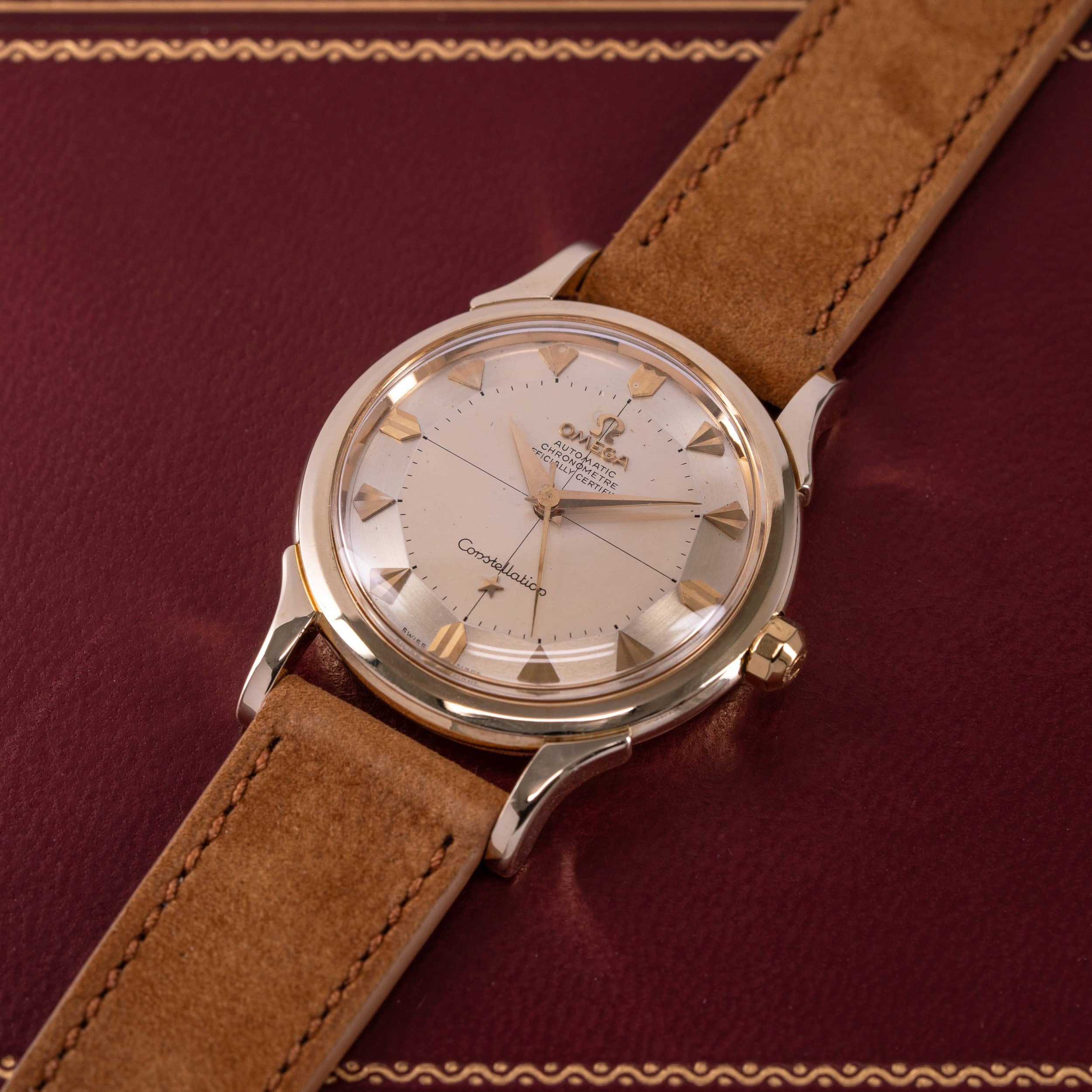 14k Omega Constellation Chronometer OT2853 vuodelta 1956 - Image 3