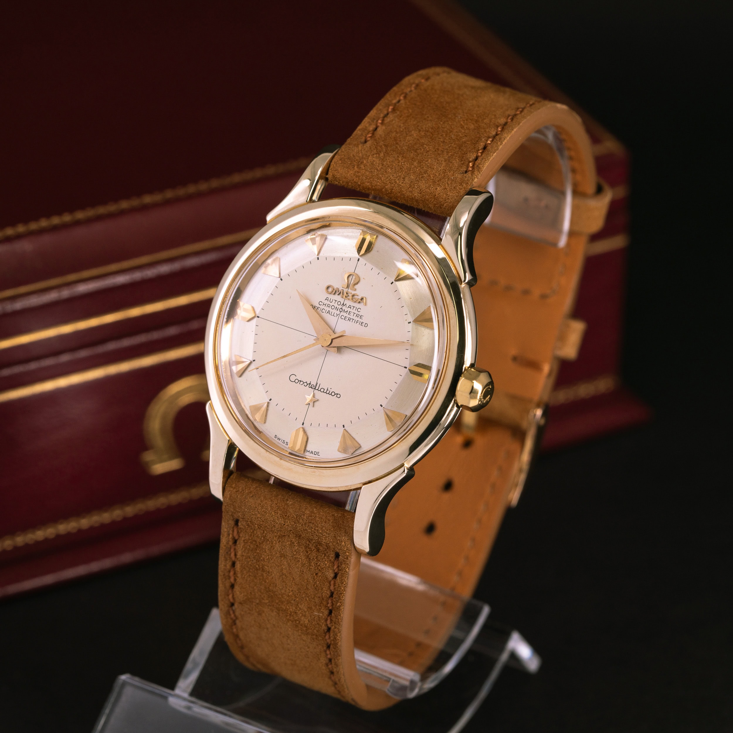 14k Omega Constellation Chronometer OT2853 vuodelta 1956 - Image 2