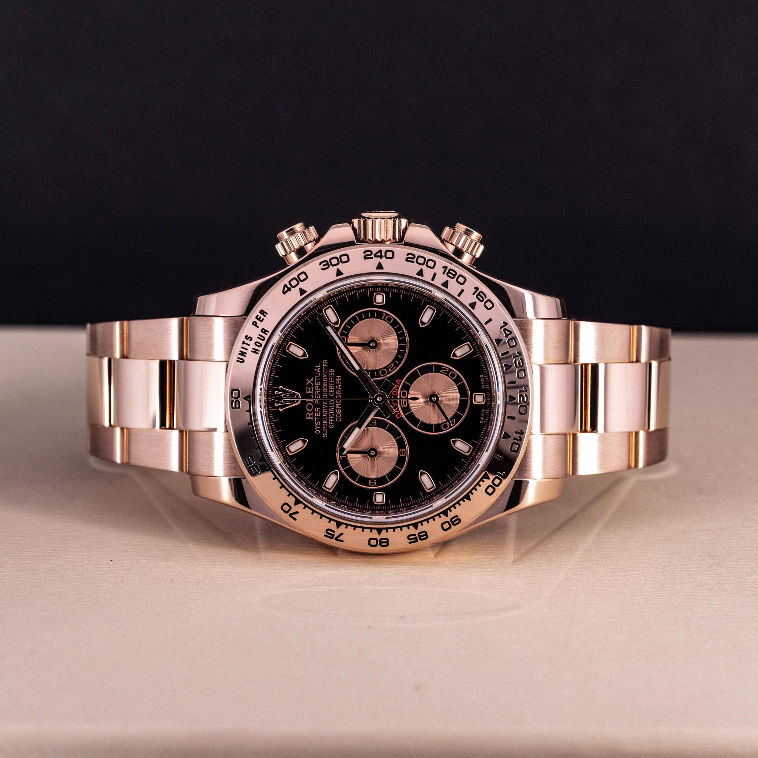 18k Rolex Everose Daytona 116505 vuodelta 2016 FULL-SET - Image 5