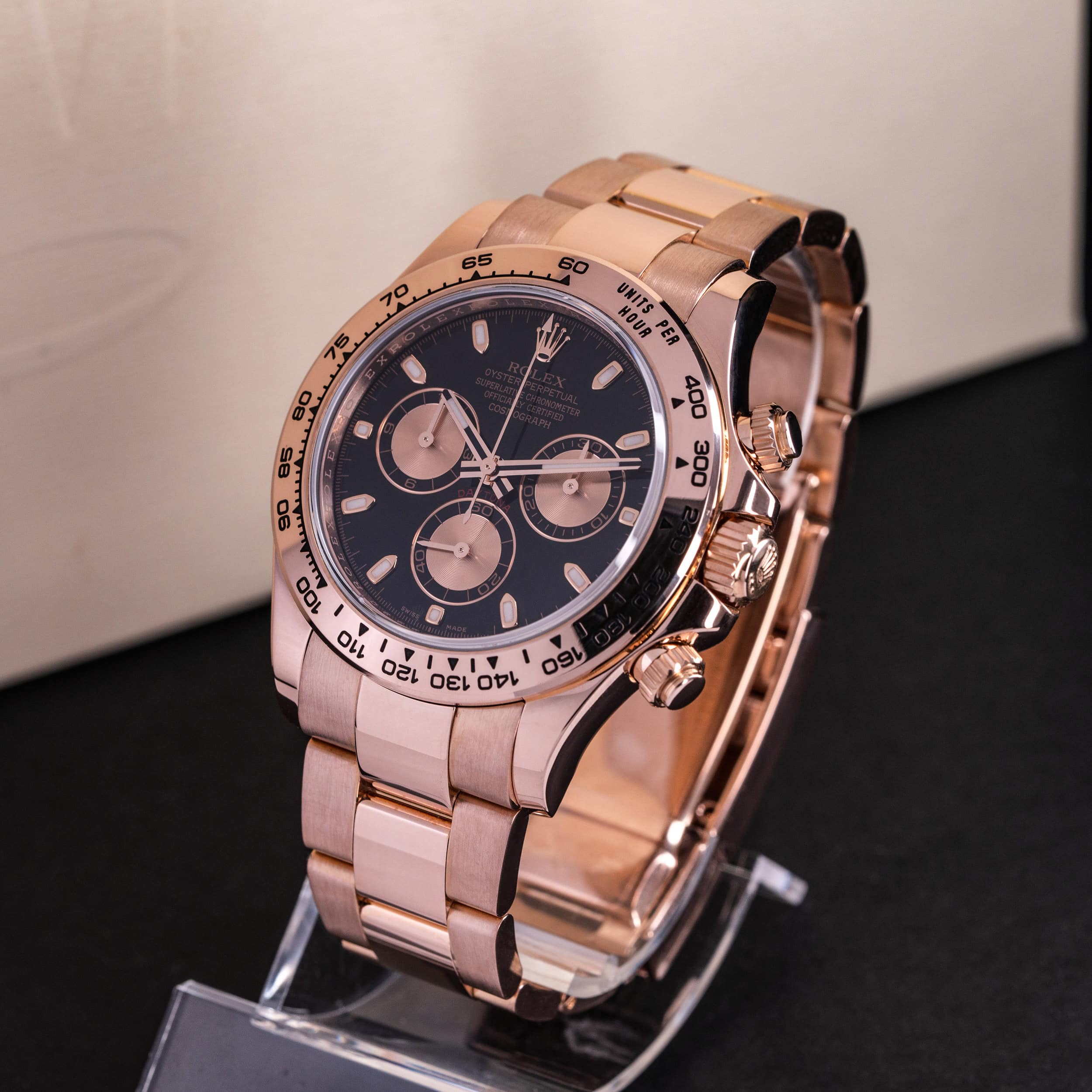 18k Rolex Everose Daytona 116505 vuodelta 2016 FULL-SET - Image 2