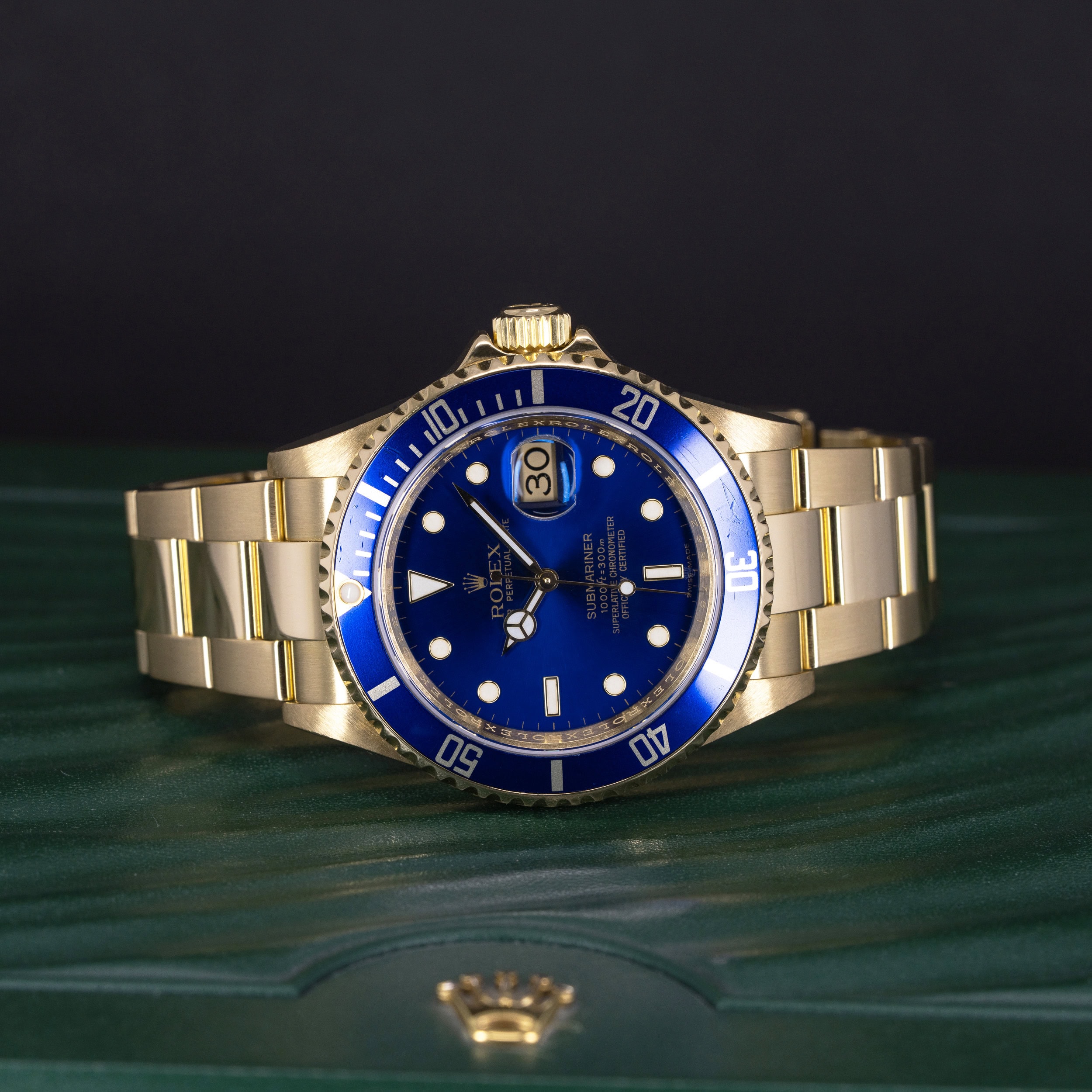 18k Rolex Submariner 16618T vuodelta 2008 FULL-SET - Image 5