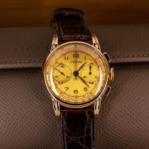 18k Longines 13ZN kronografi vuodelta 1947