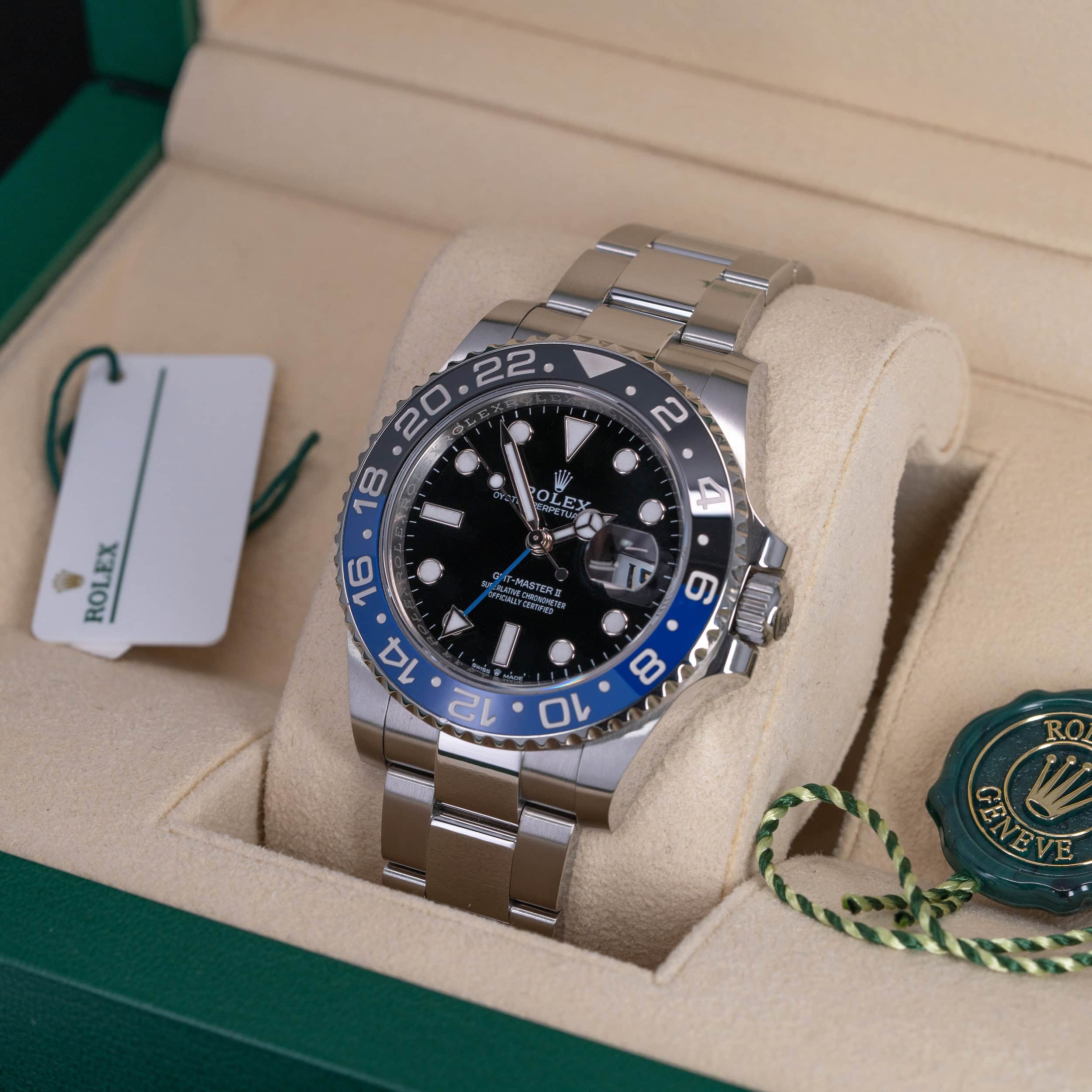 Rolex GMT-Master II Batman 126710BLNR vuodelta 2023 FULL-SET - Image 5