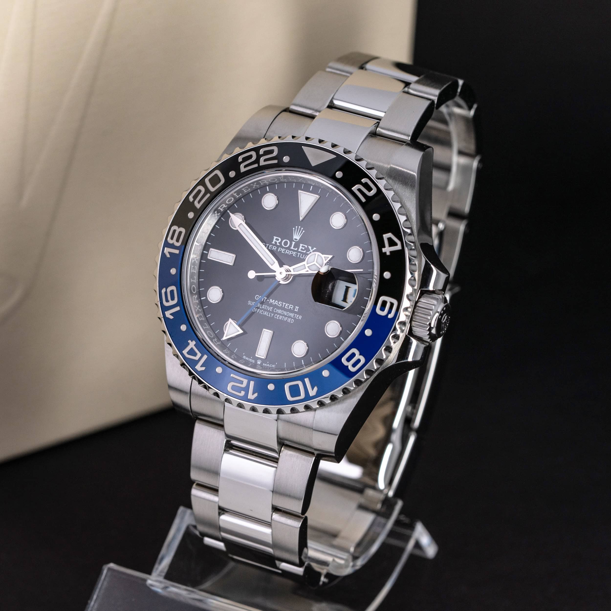 Rolex GMT-Master II Batman 126710BLNR vuodelta 2023 FULL-SET - Image 2