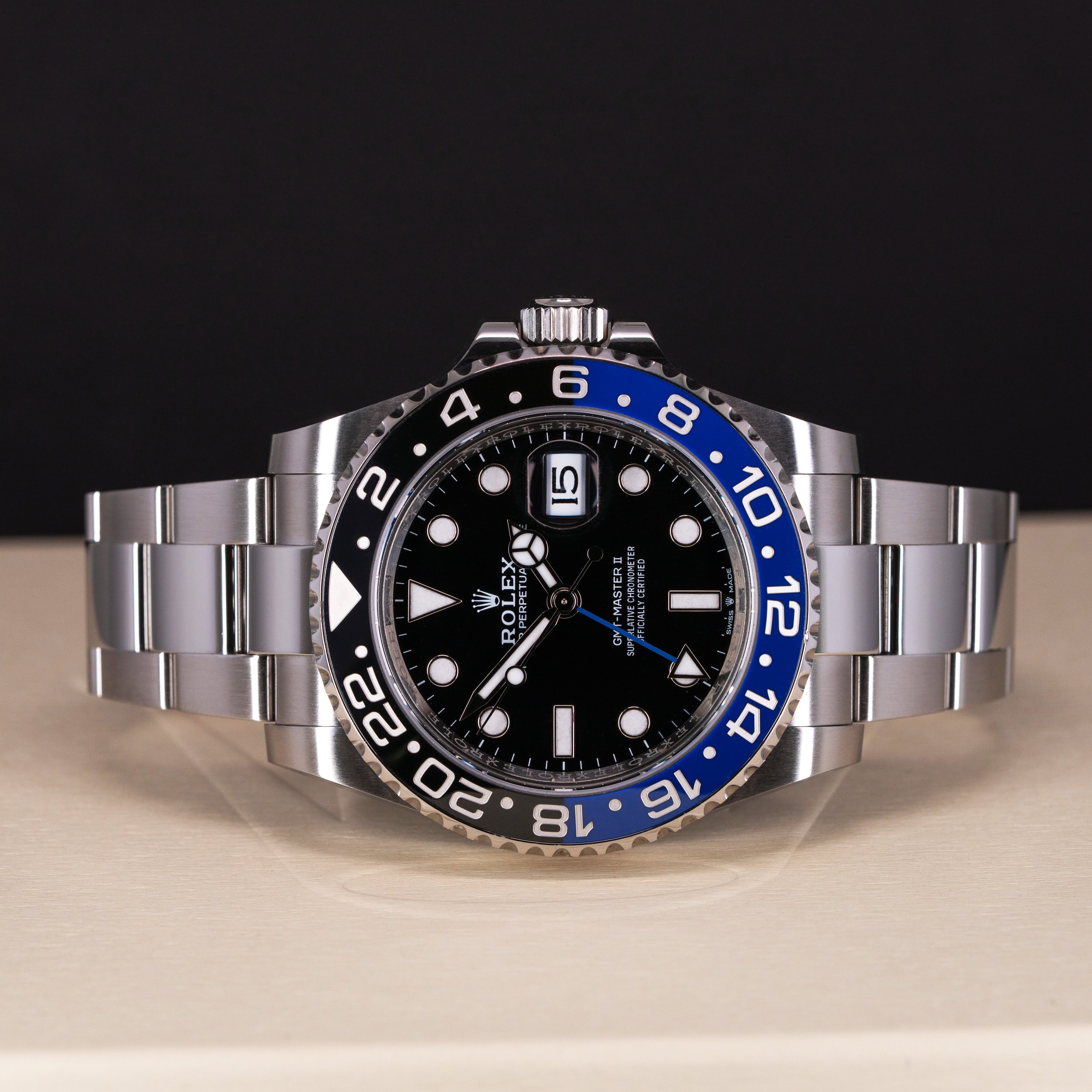 Rolex GMT-Master II Batman 126710BLNR vuodelta 2023 FULL-SET - Image 3