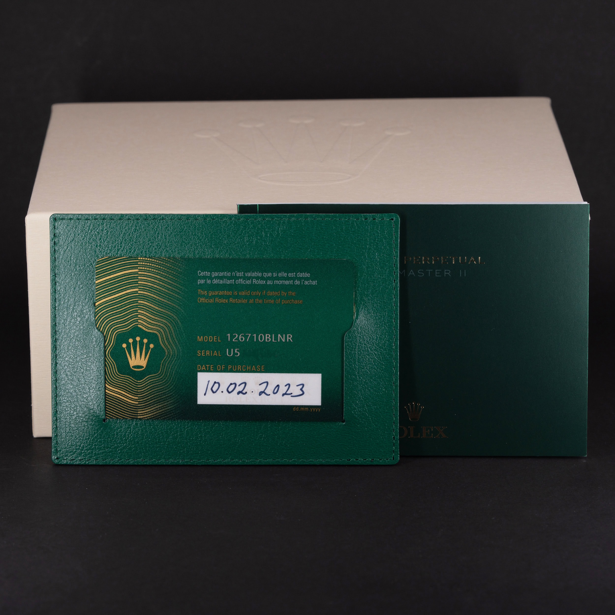 Rolex GMT-Master II Batman 126710BLNR vuodelta 2023 FULL-SET - Image 7