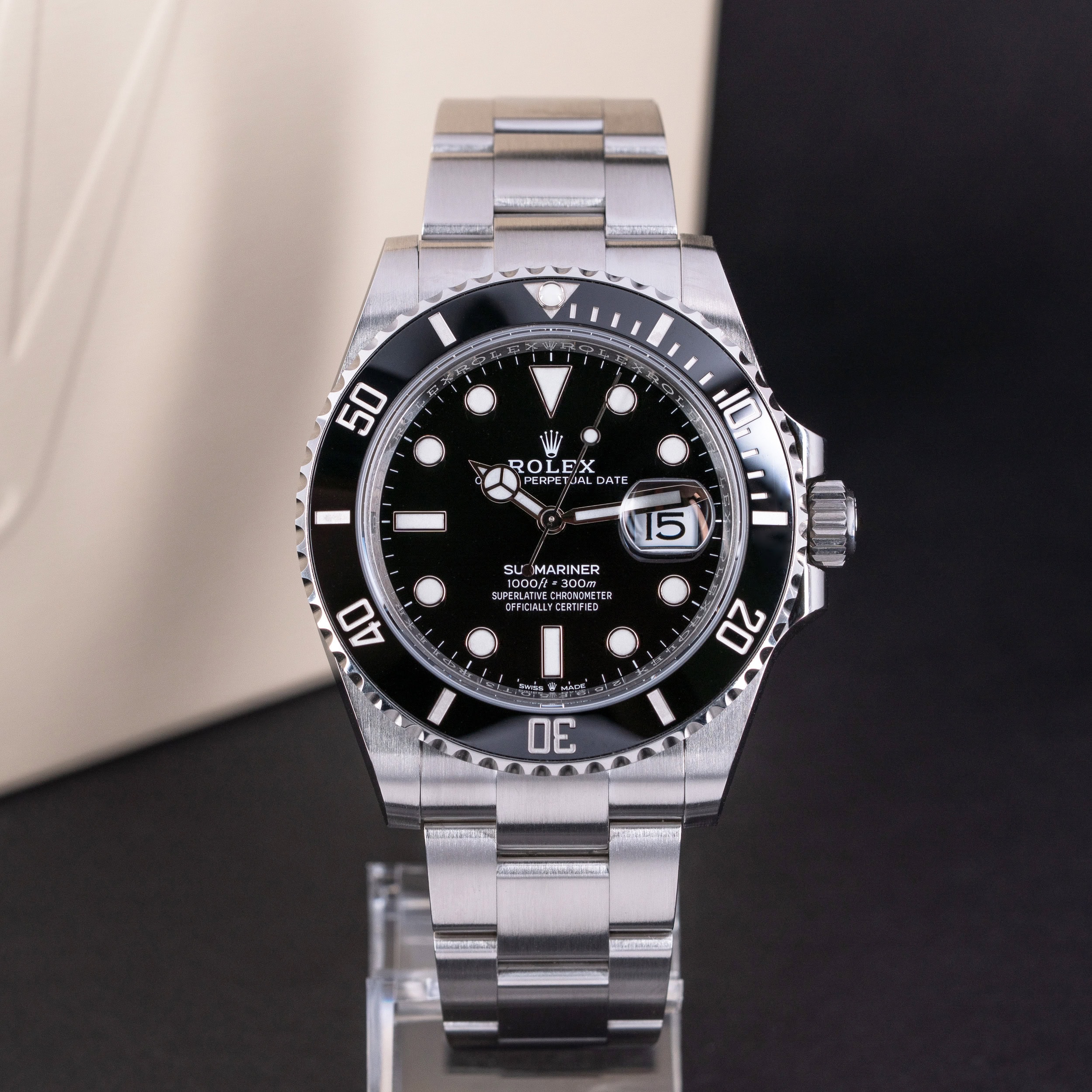 Rolex Submariner Date 126610LN vuodelta 2023 FULL-SET